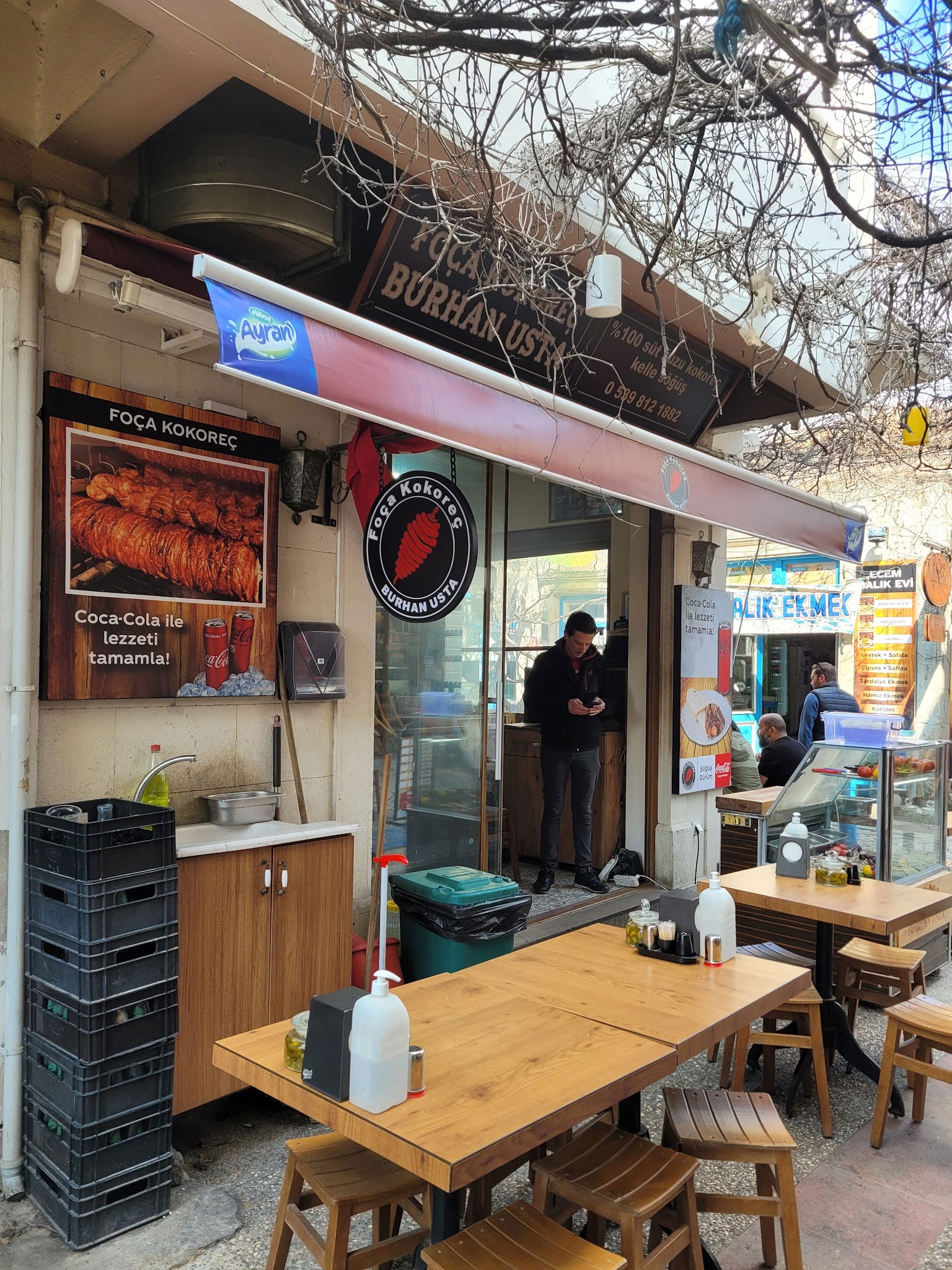 Foça Kokoreç Burhan Usta
