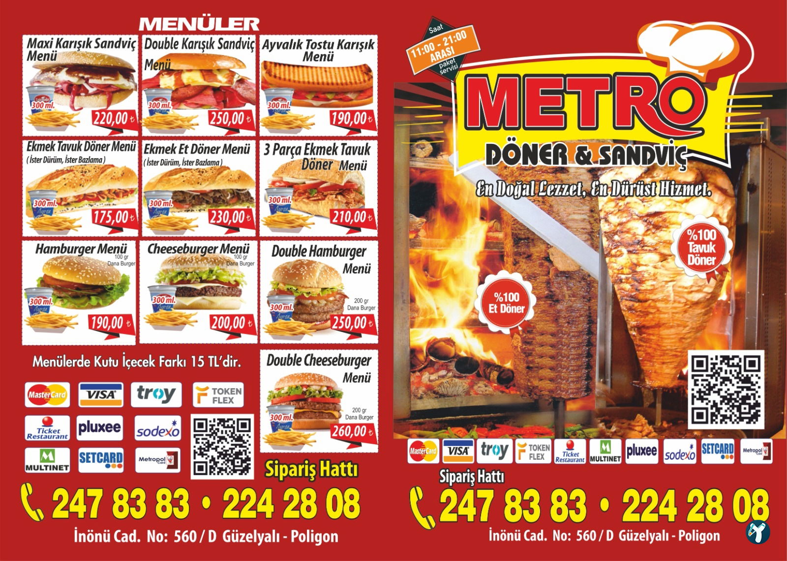 Metro Döner & Sandviç
