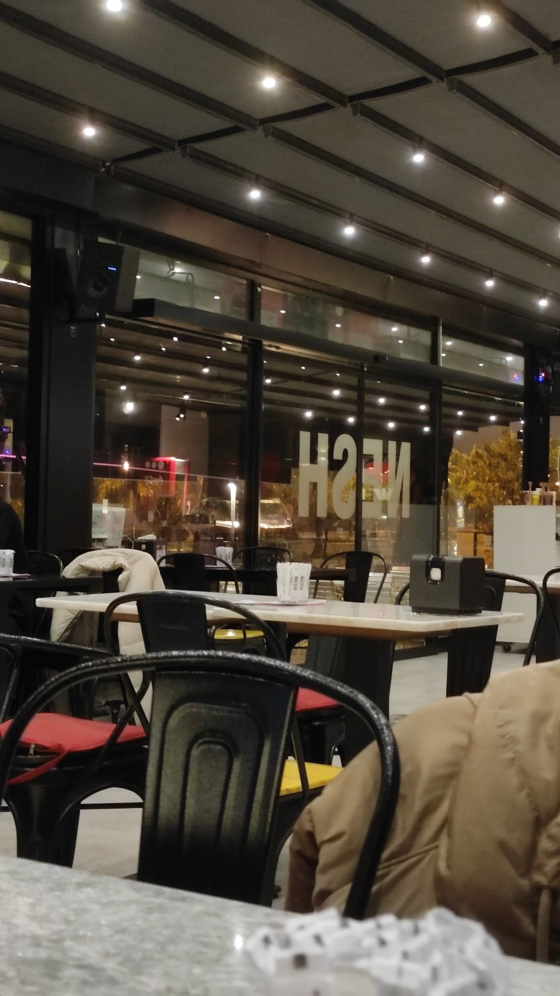 Nesh | Waffle · Burger · Coffee