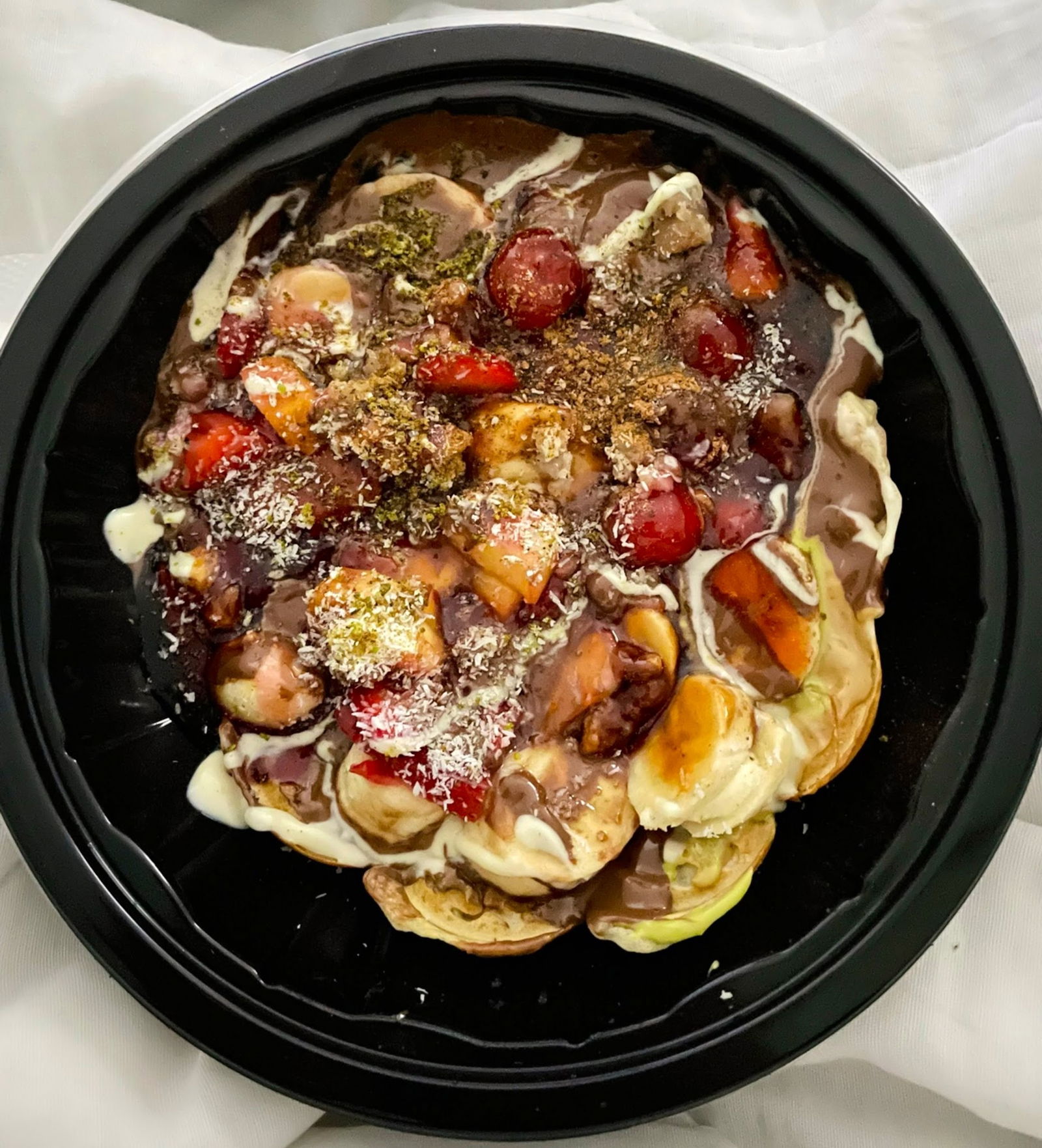 Nesh | Waffle · Burger · Coffee