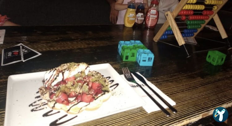 Nesh | Waffle · Burger · Coffee
