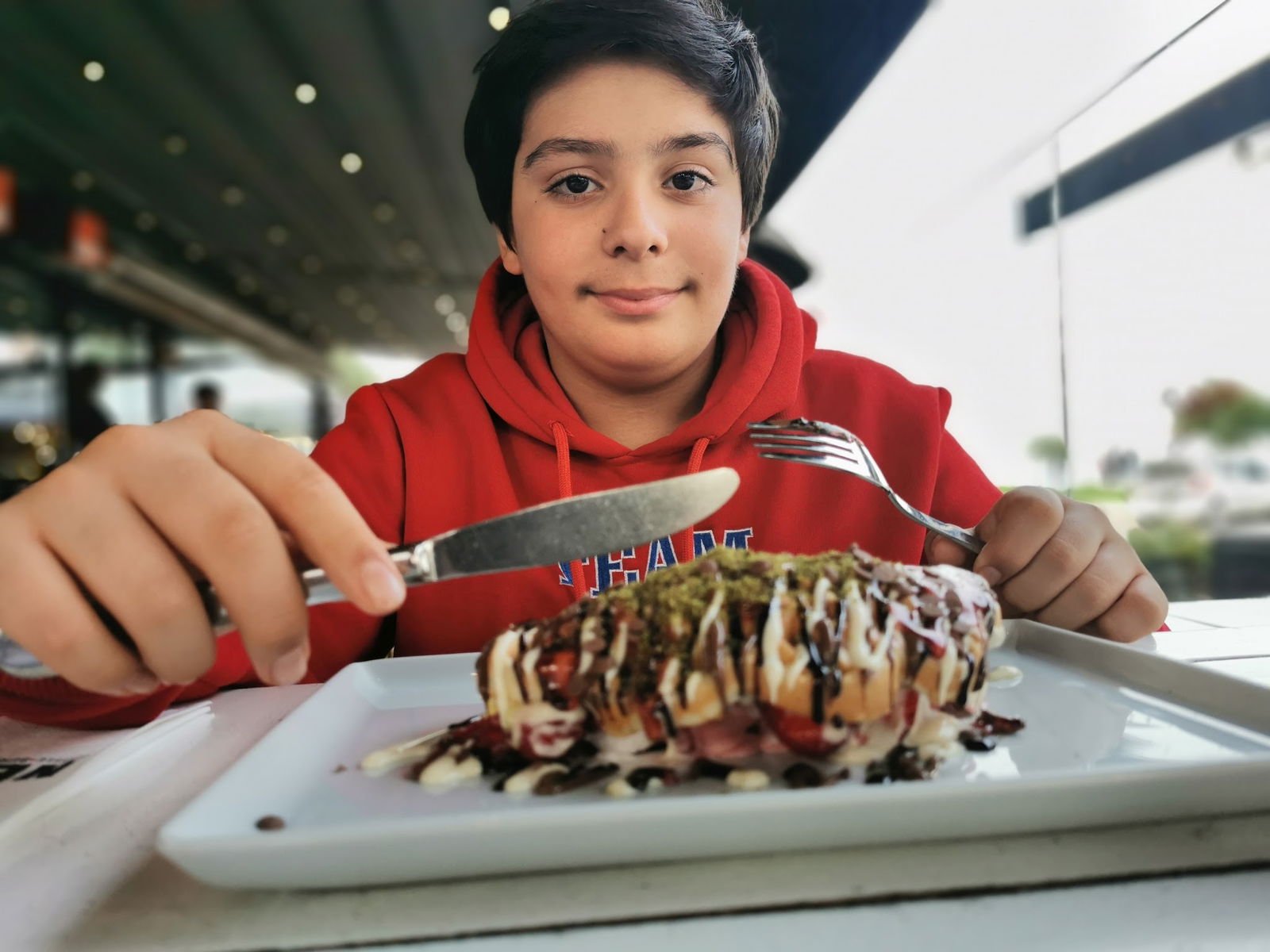 Nesh | Waffle · Burger · Coffee