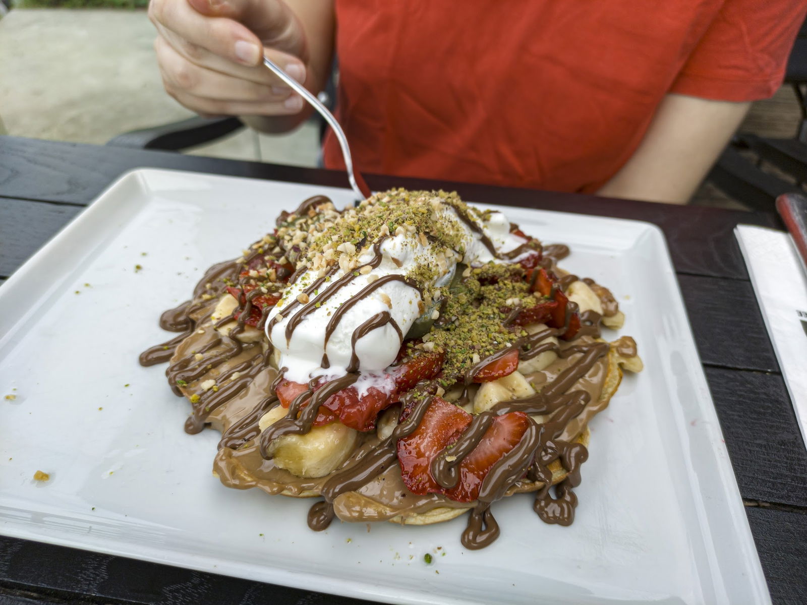 Nesh | Waffle · Burger · Coffee