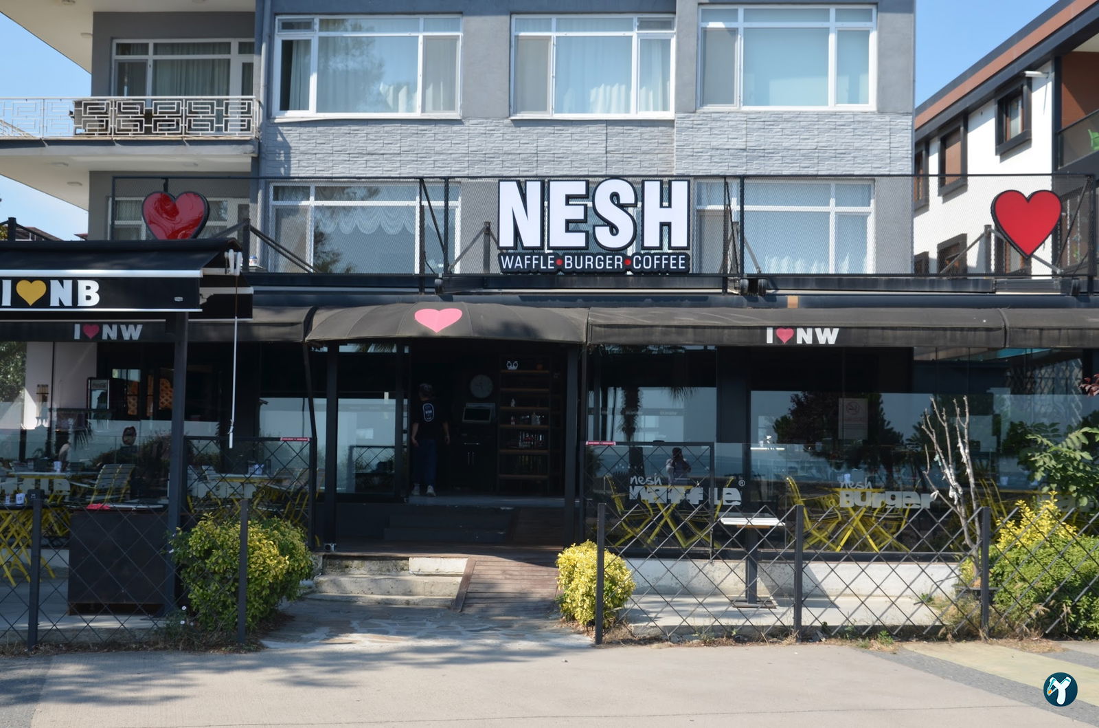 Nesh | Waffle · Burger · Coffee