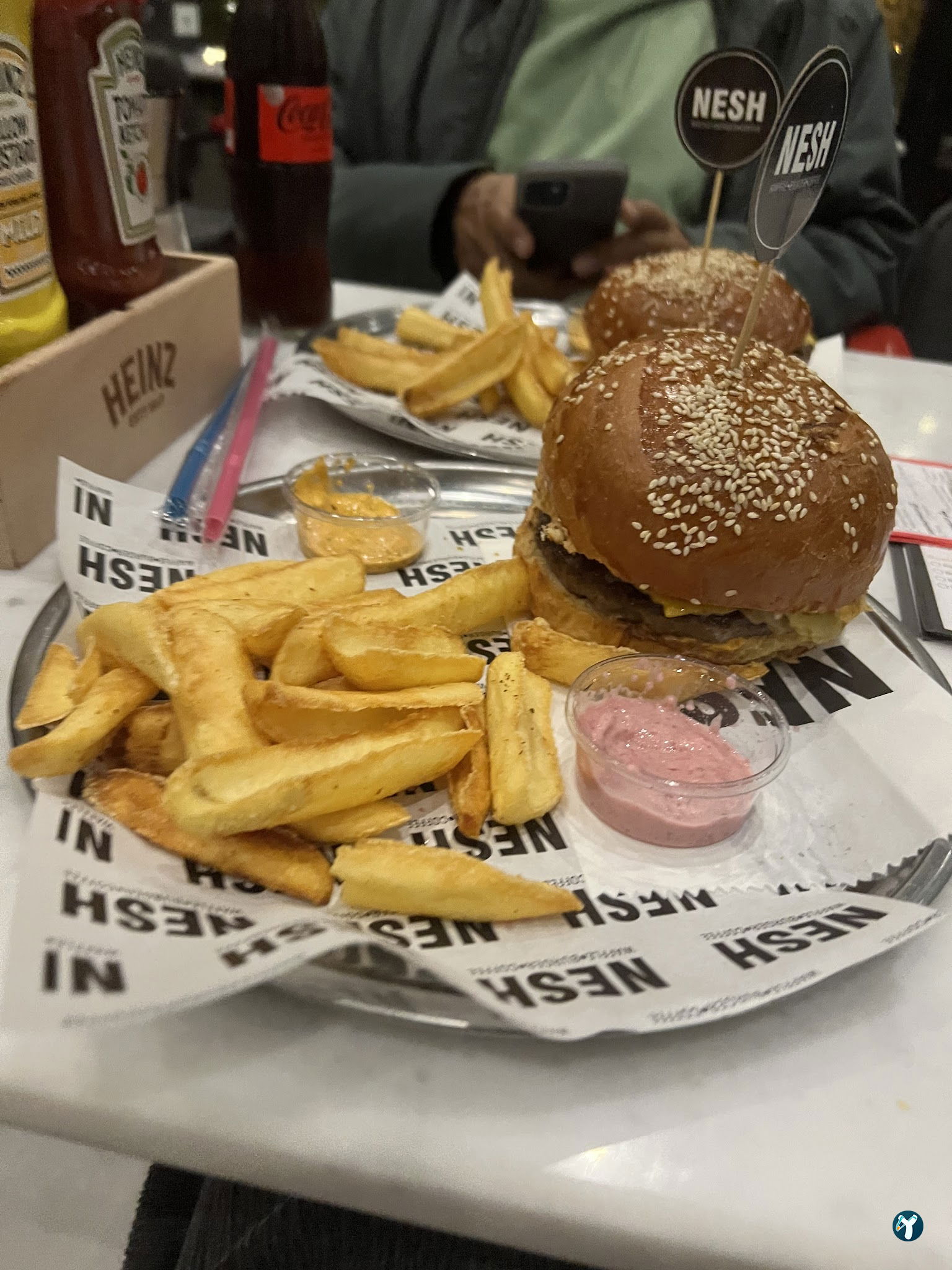 Nesh | Waffle · Burger · Coffee
