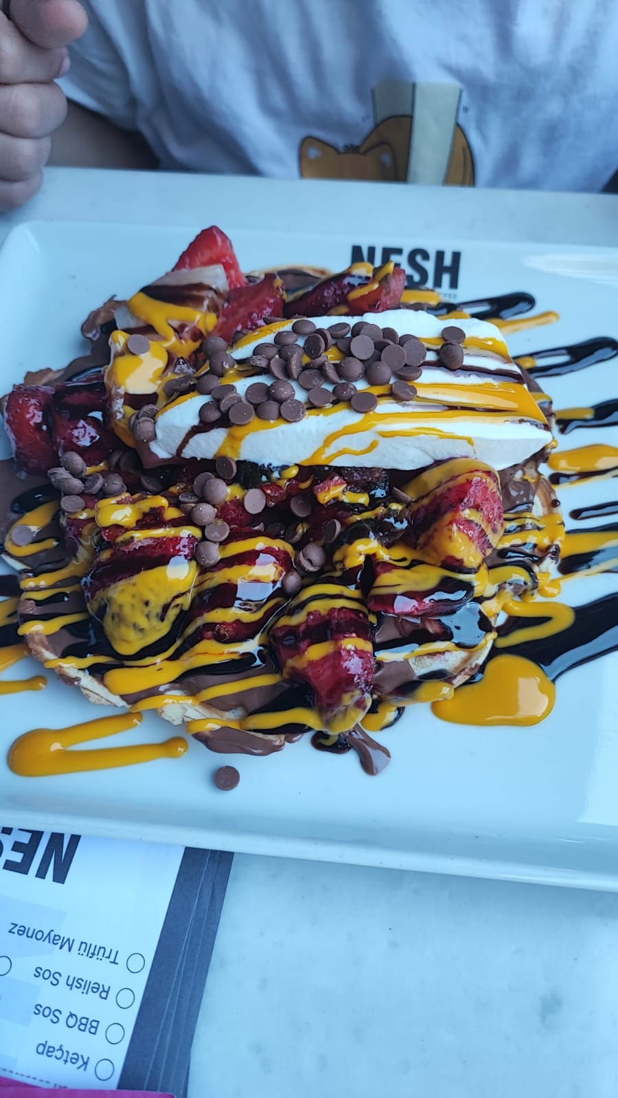 Nesh | Waffle · Burger · Coffee