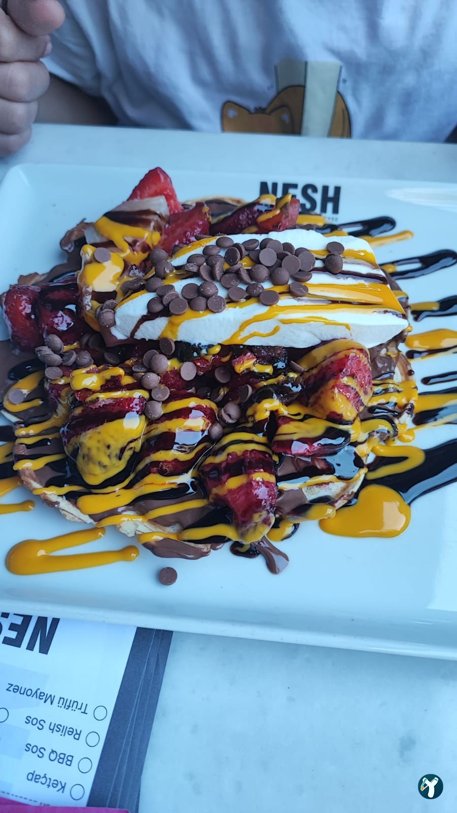Nesh | Waffle · Burger · Coffee