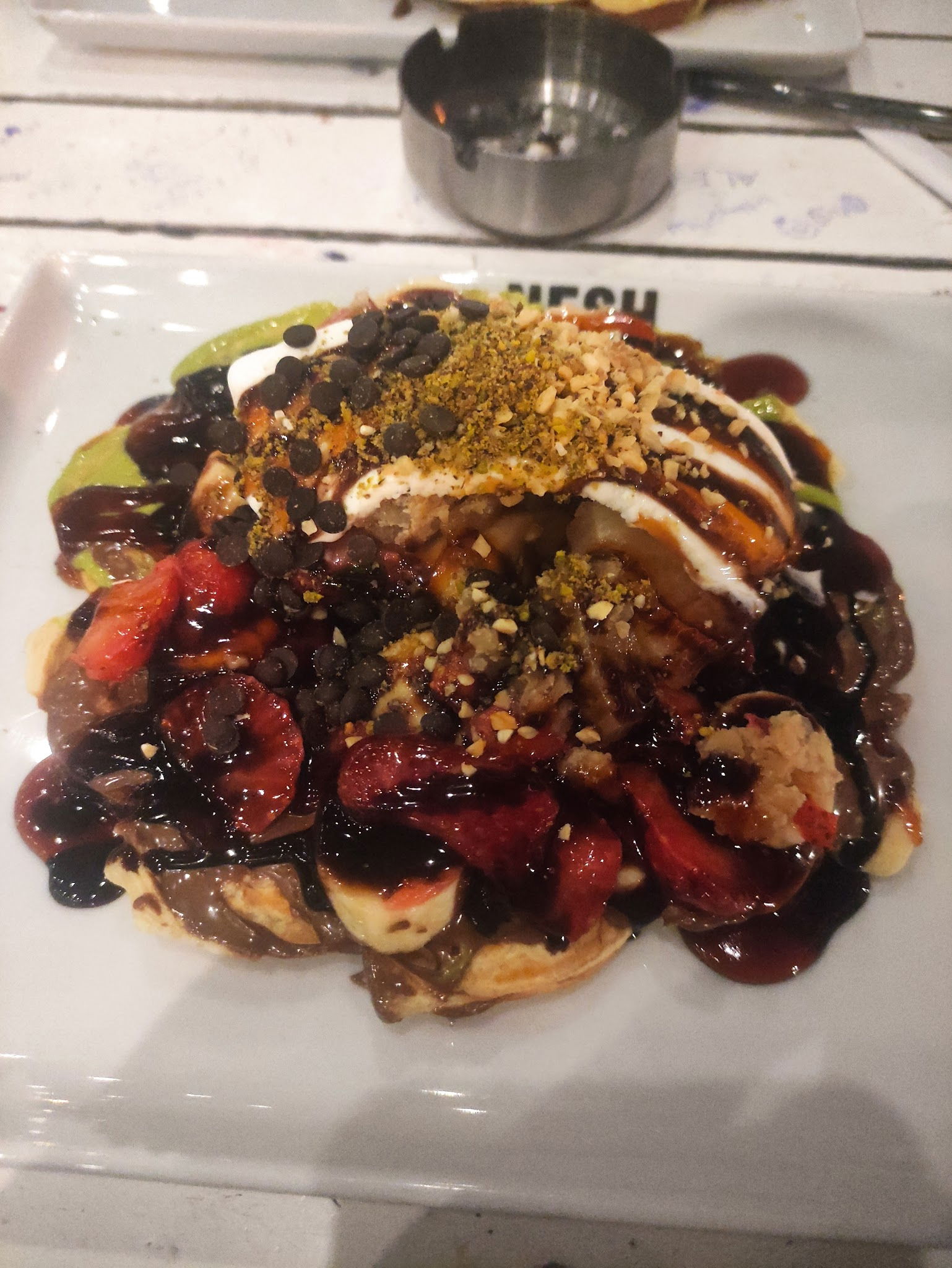 Nesh | Waffle · Burger · Coffee