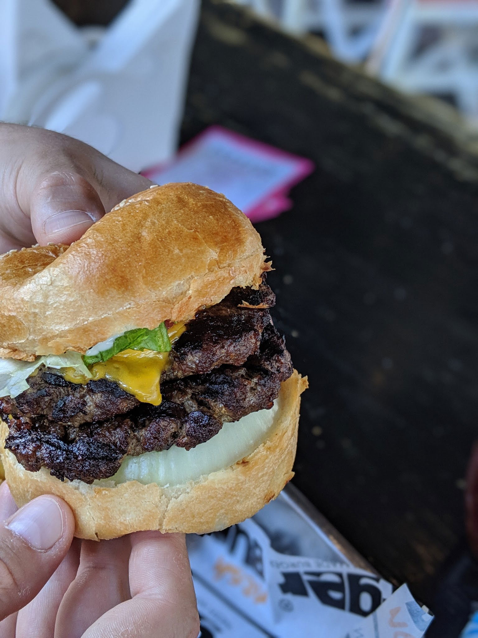 Nesh | Waffle · Burger · Coffee