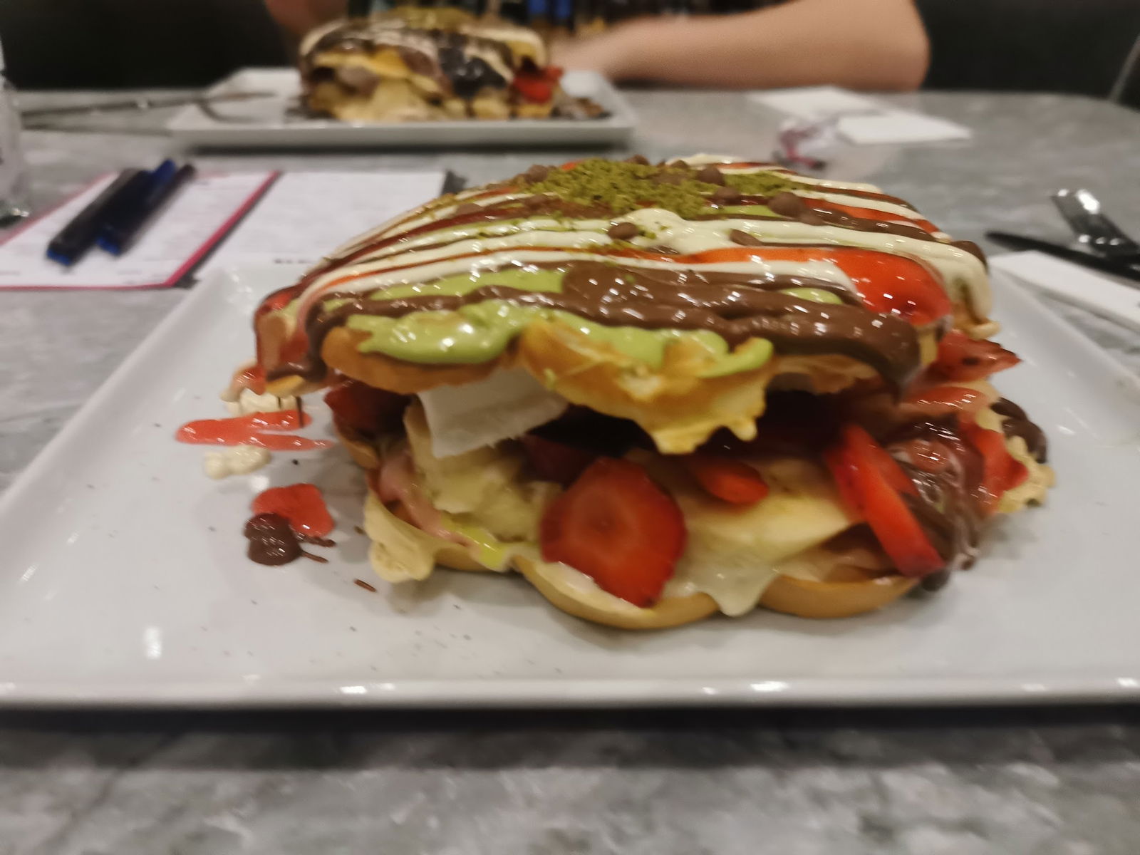 Nesh | Waffle · Burger · Coffee