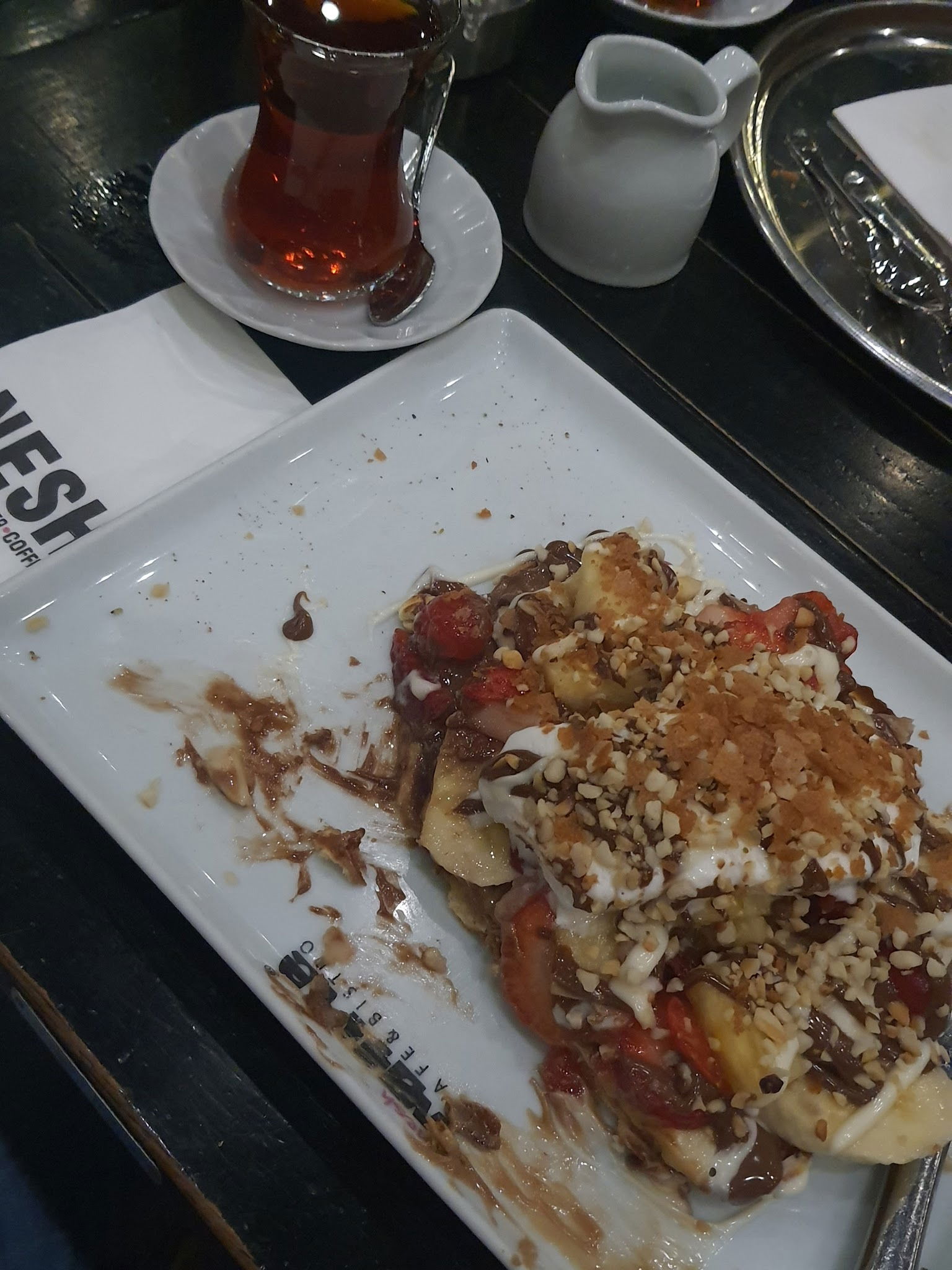 Nesh | Waffle · Burger · Coffee