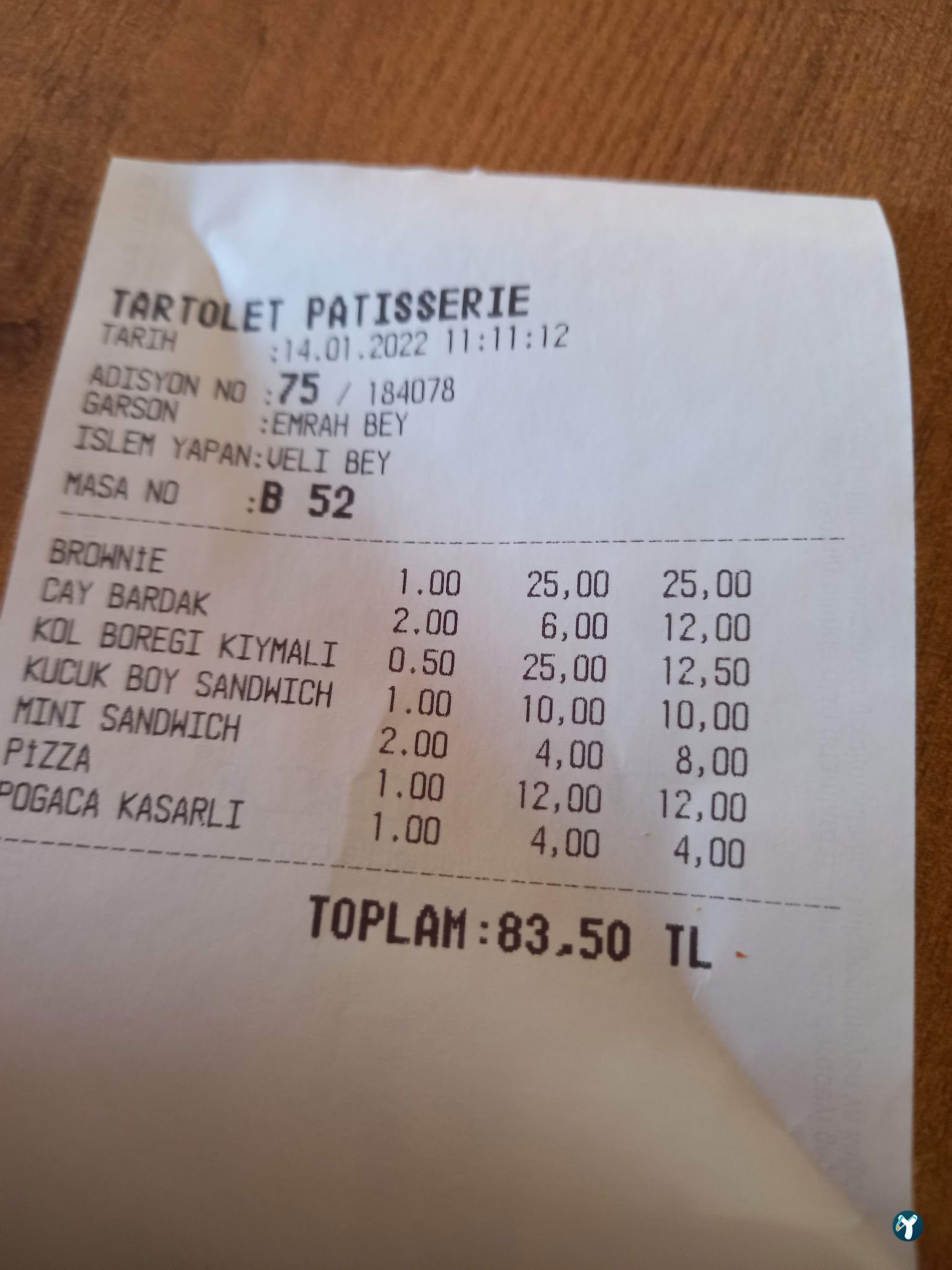 Tartolet Pasta Cafe