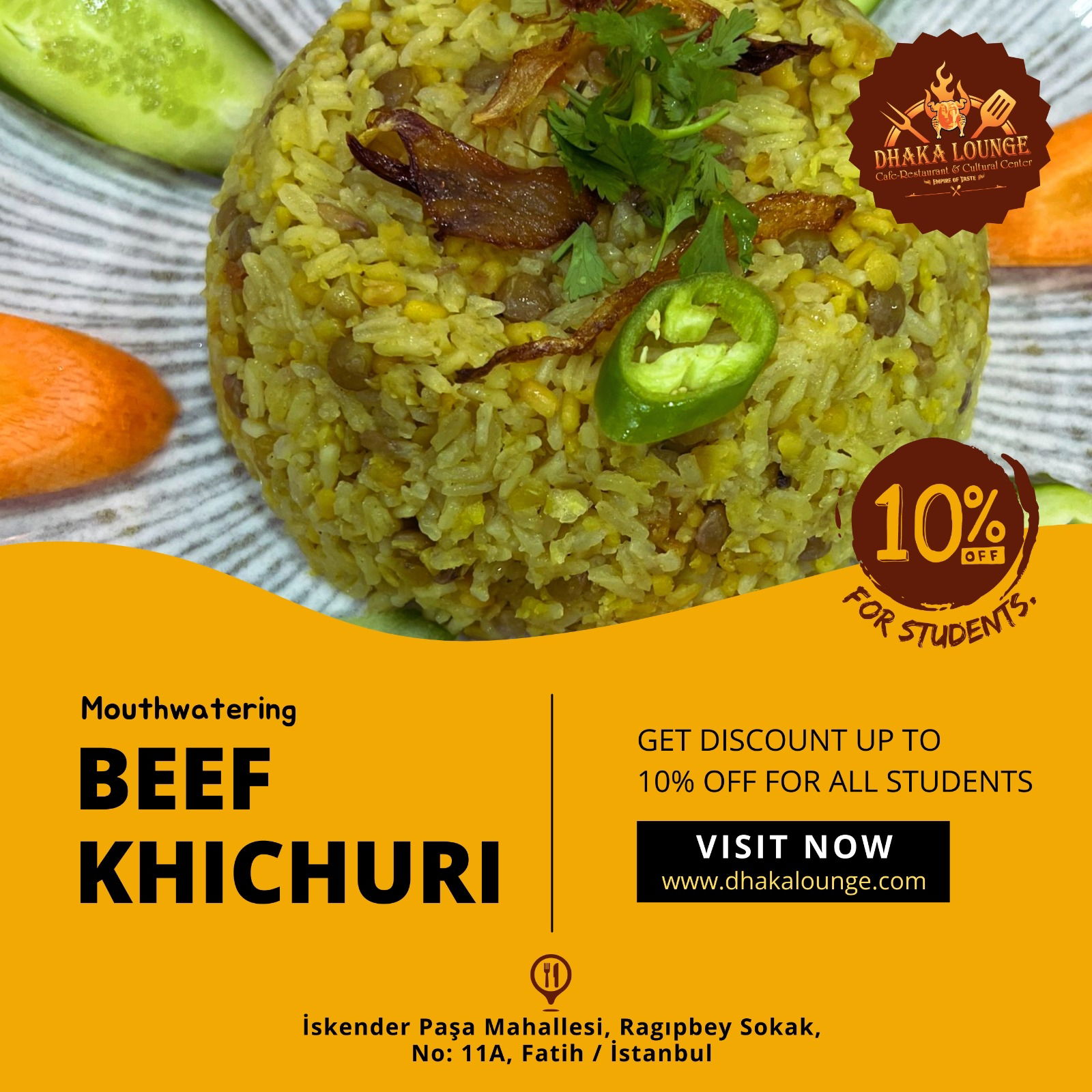 Dhaka Lounge Cafe, Restaurant & Cultural Center