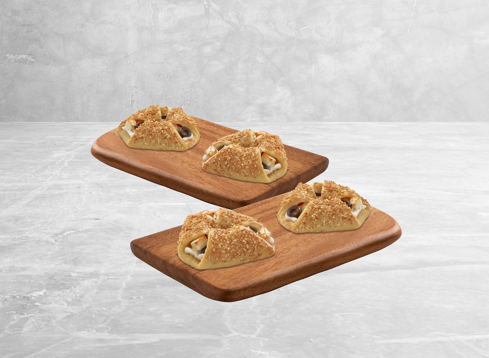 4'lü Zeytinli Pita