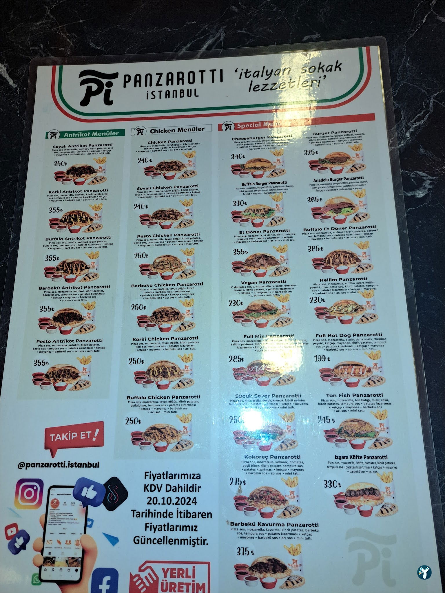 Panzarotti Avcılar