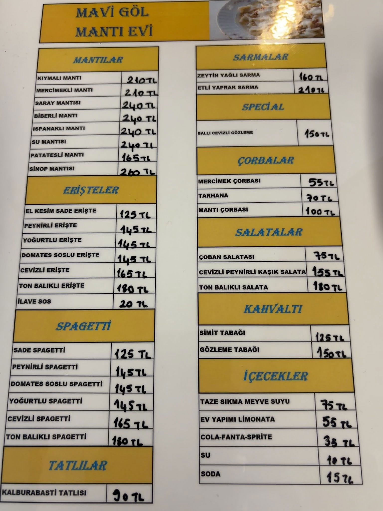 Mavigol Manti Salonu