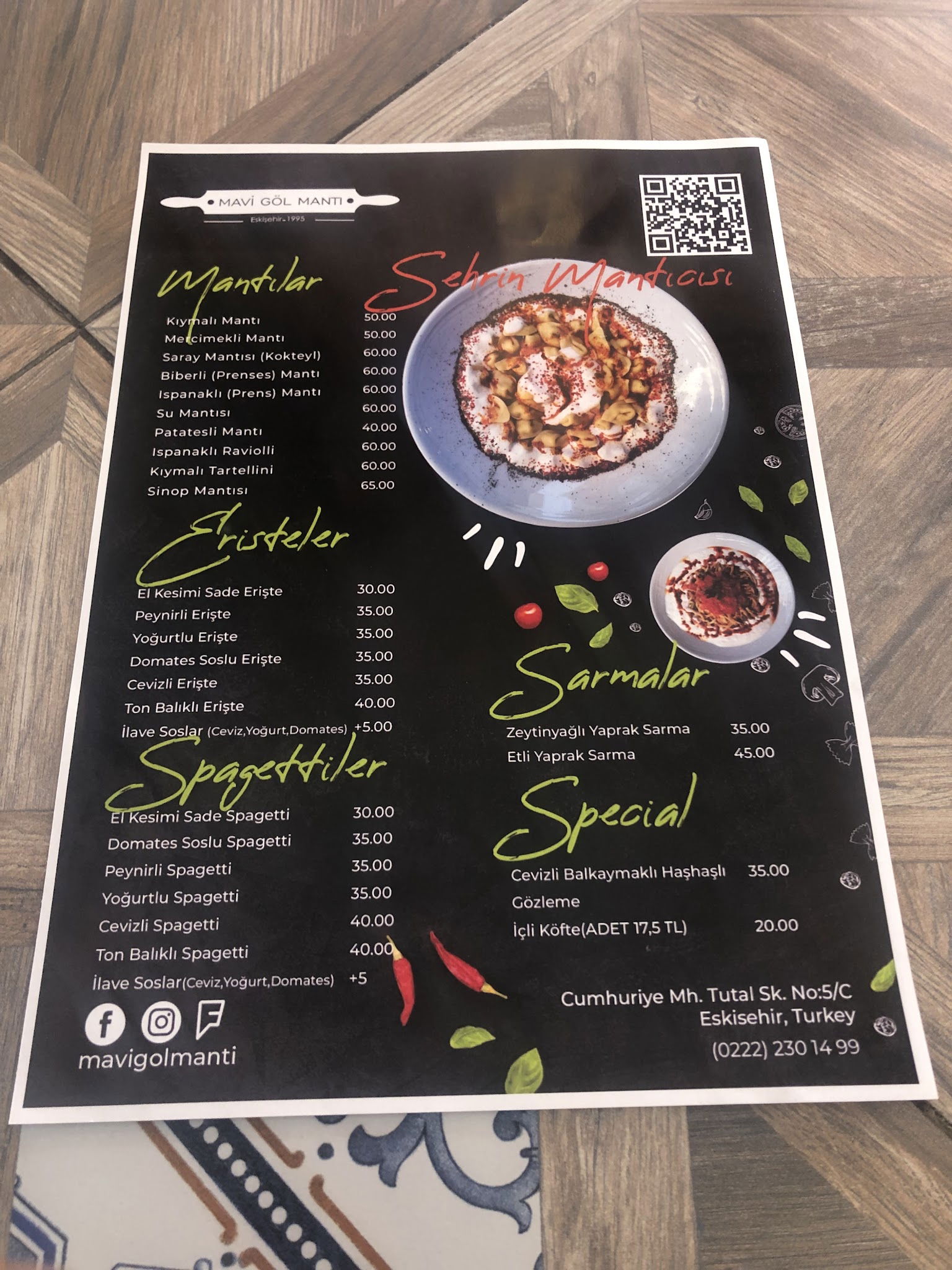 Mavigol Manti Salonu