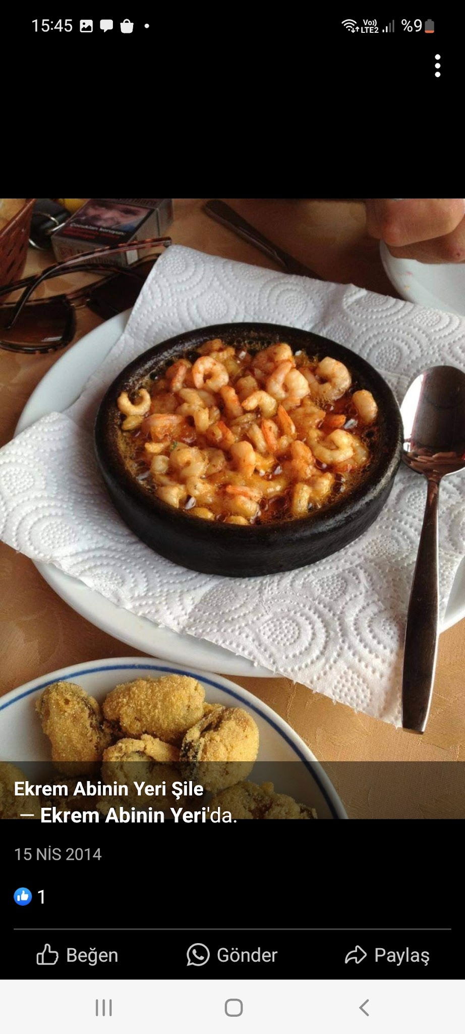 Şile Balıkçısı Ekrem Abinin Yeri