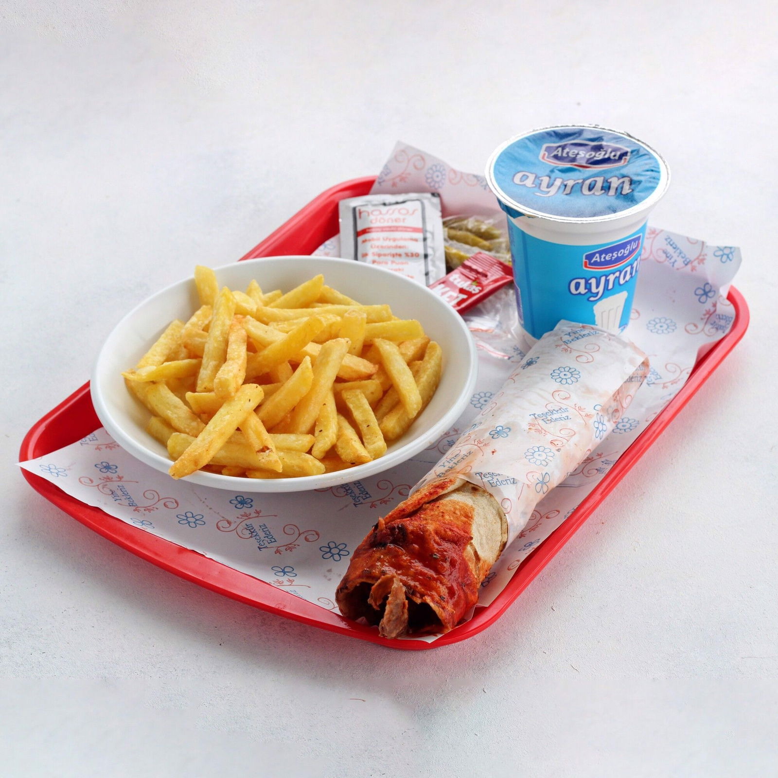 Şakşuka Et Döner Dürüm Menü