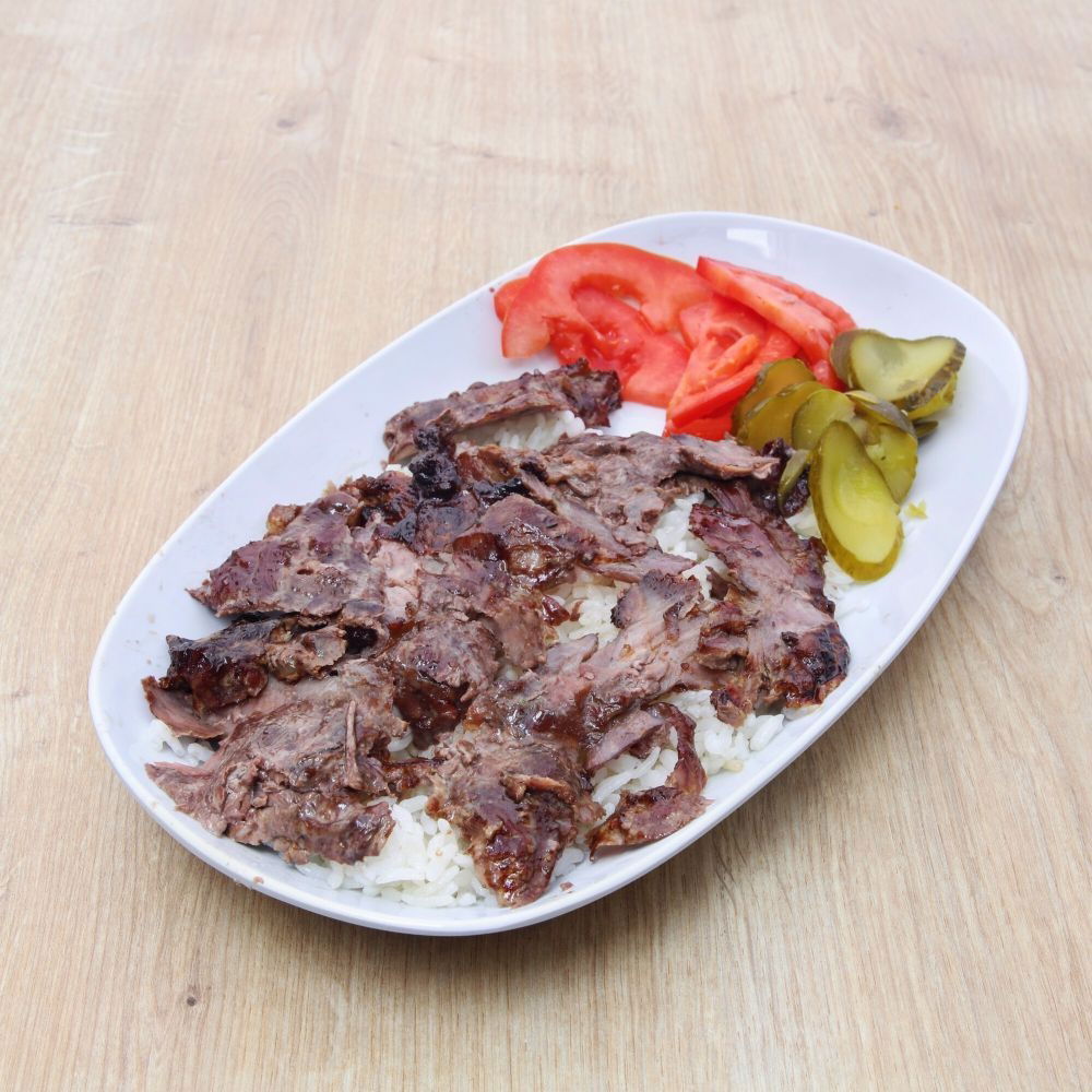 Pilav Üstü Et Döner Menü