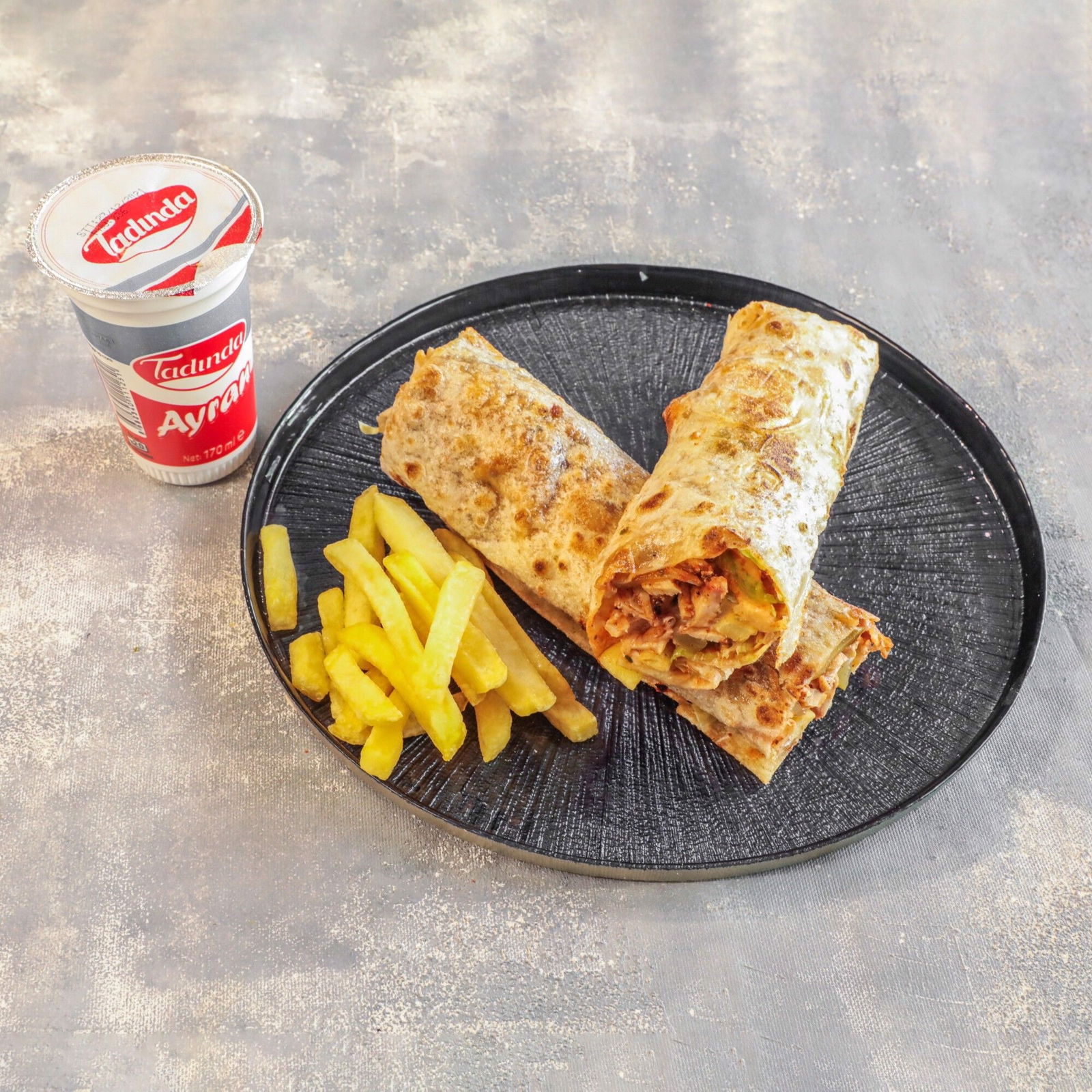 Şakşuka Tavuk Döner Dürüm Menü