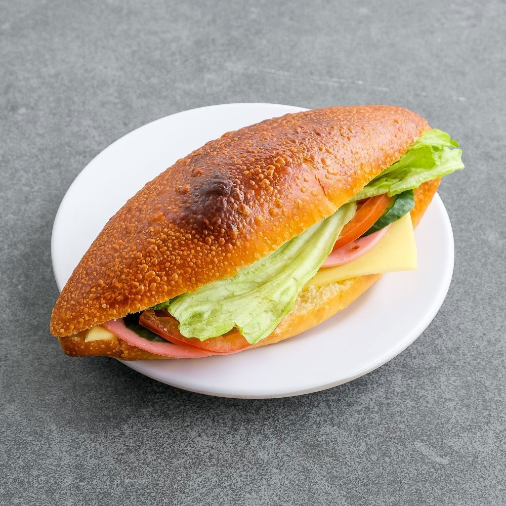 3/4 Ekmek Arası Kaşarlı Sucuklu & Yumurtalı Sandviç