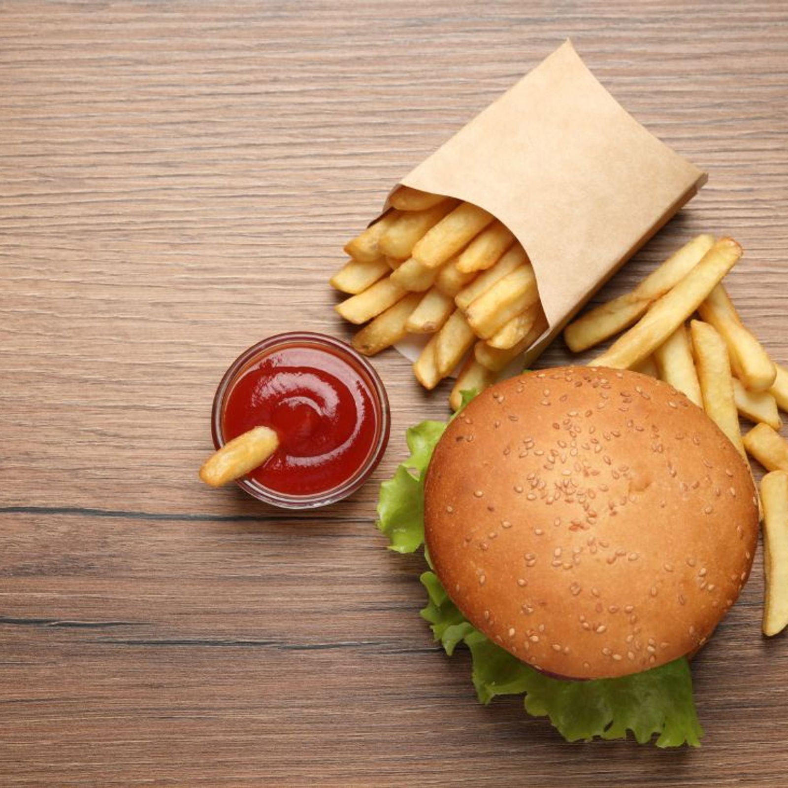 Mediterranean Burger Menü