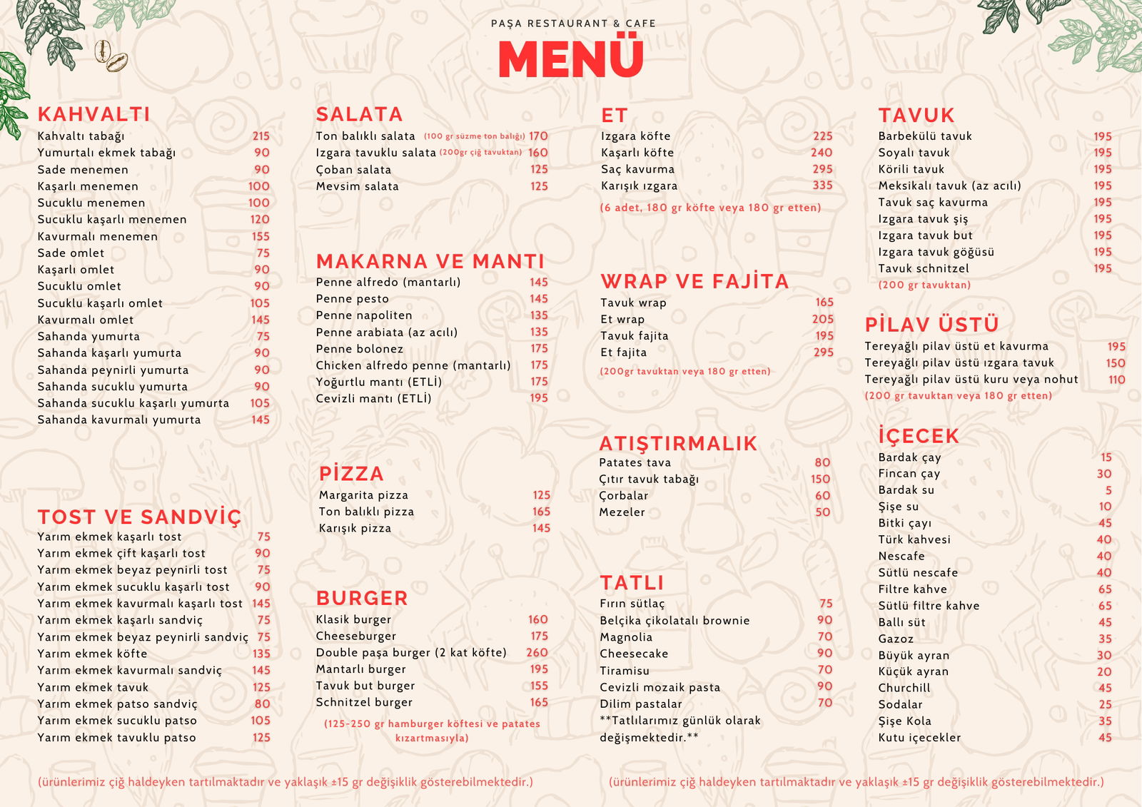 Paşa Restaurant Cafe