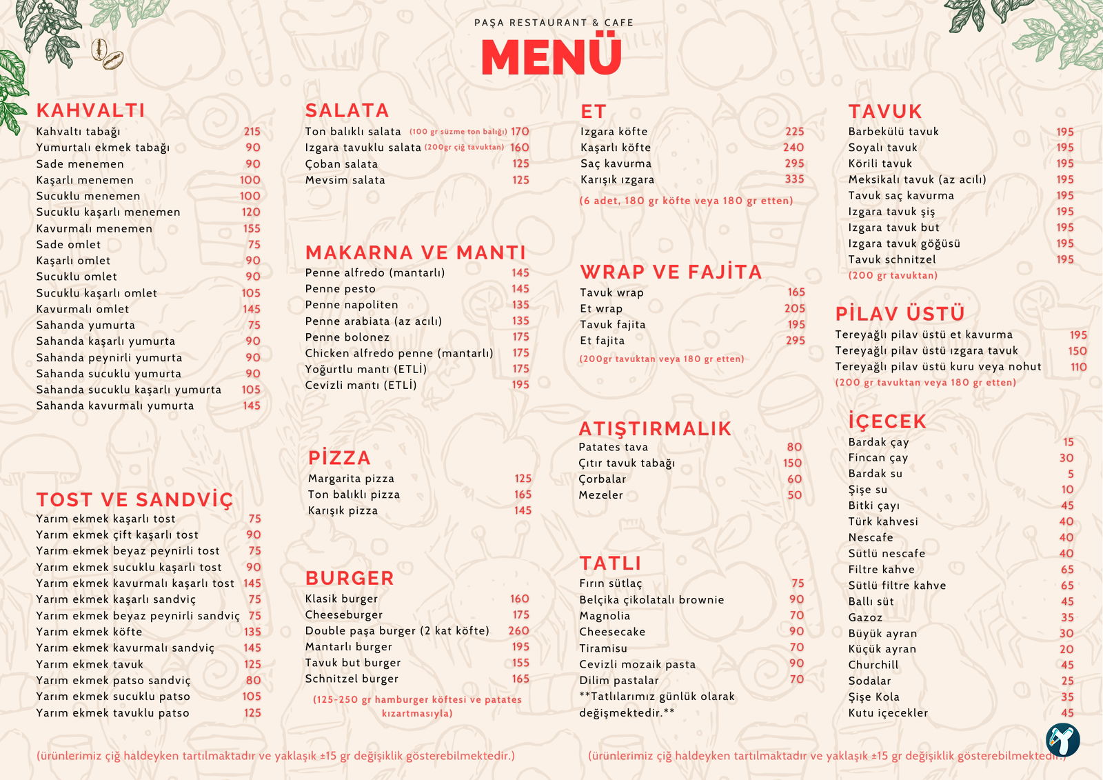 Paşa Restaurant Cafe