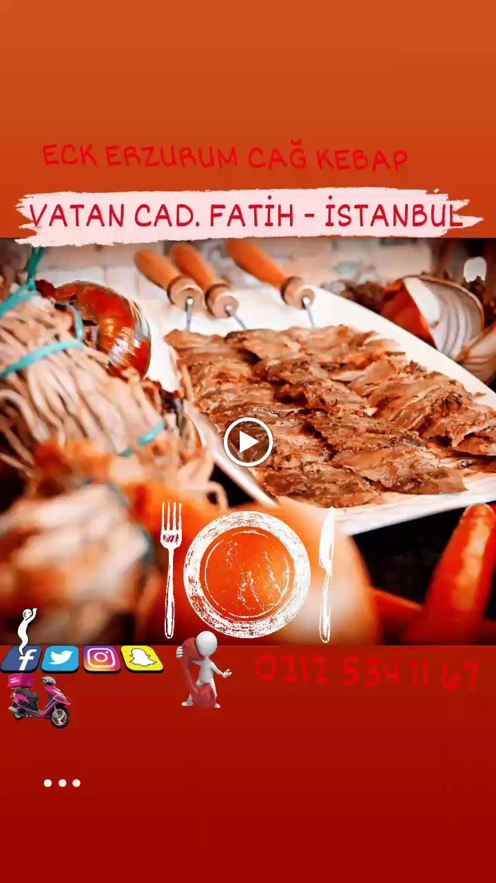 Eck Erzurum Cağ Kebap - Fati̇h /İstanbul Vatan Caddesi̇