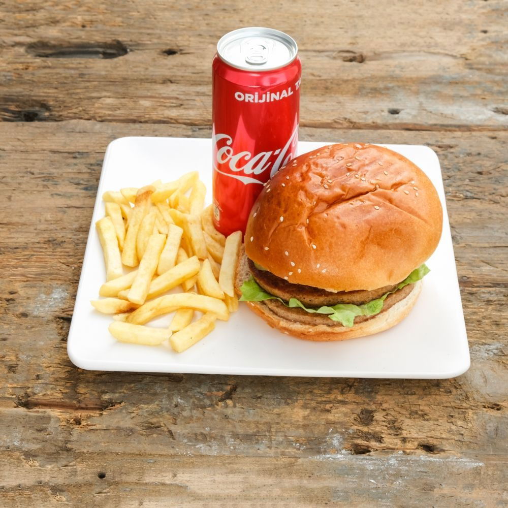 Barbekü Soslu Burger Menü