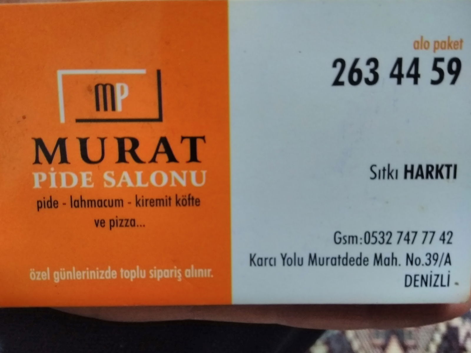 Murat Pide Salonu