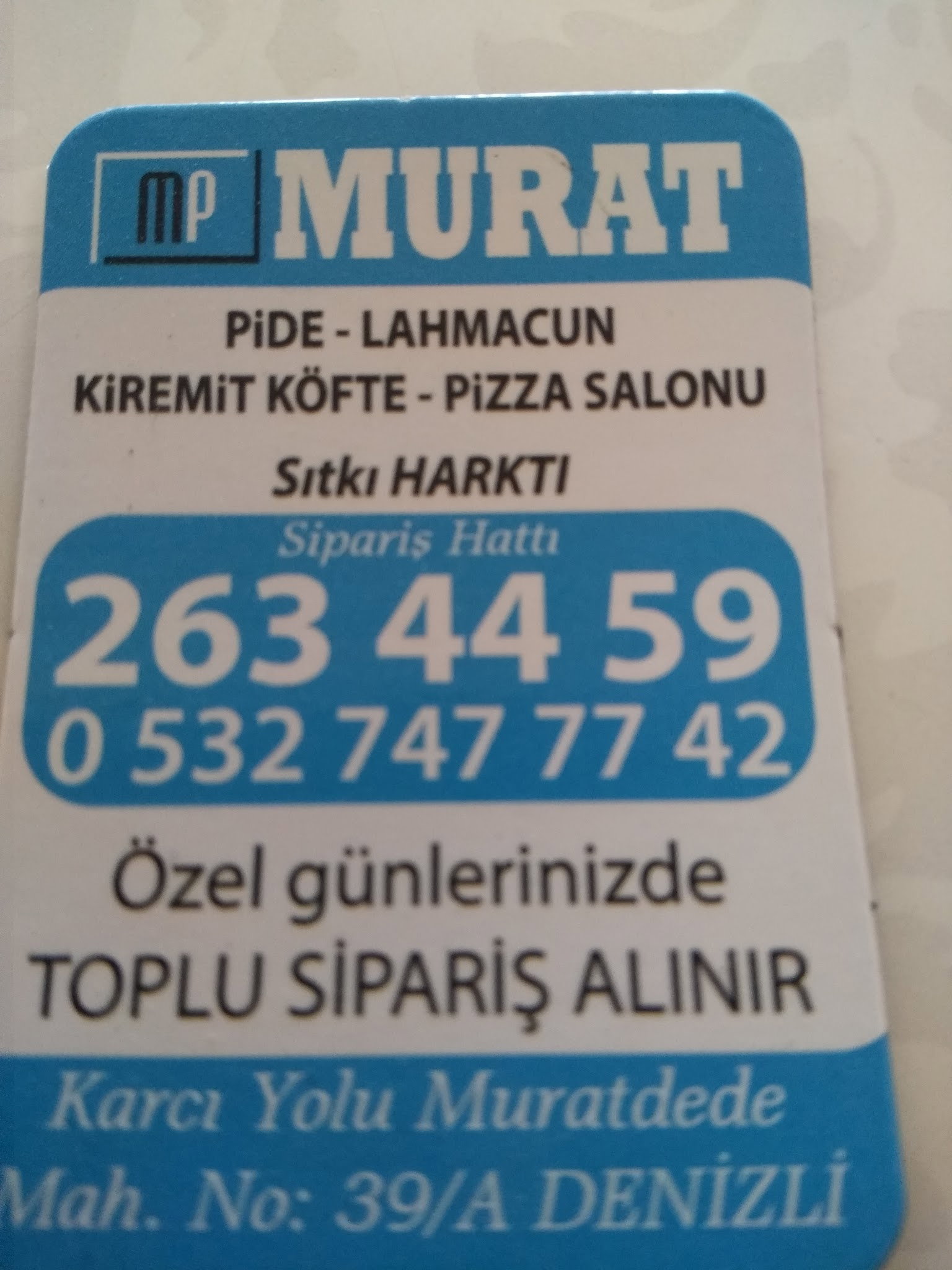 Murat Pide Salonu