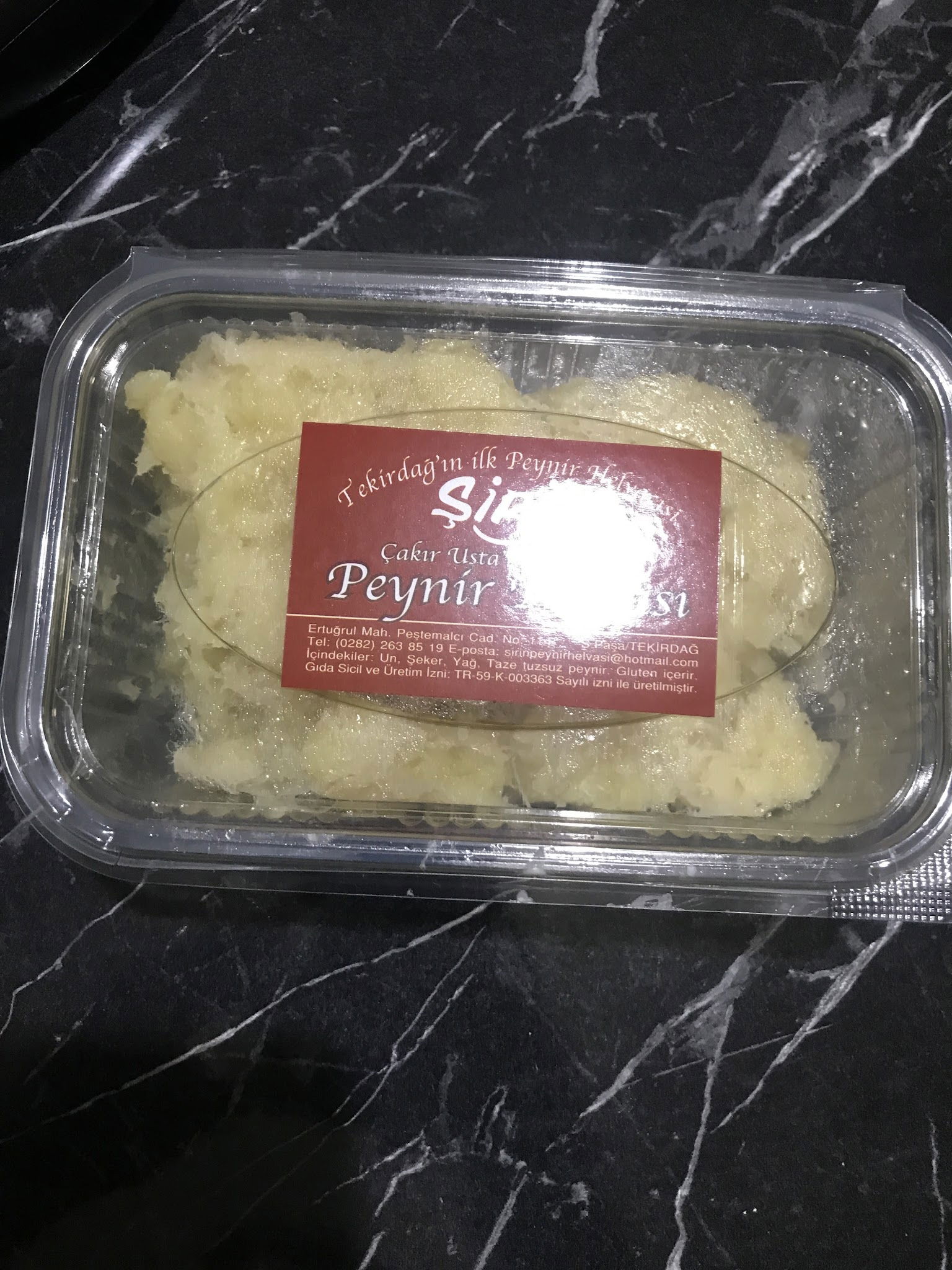 Şirin Peynir Helva Çakır Usta (Yunus Çakır) Tekirdağ