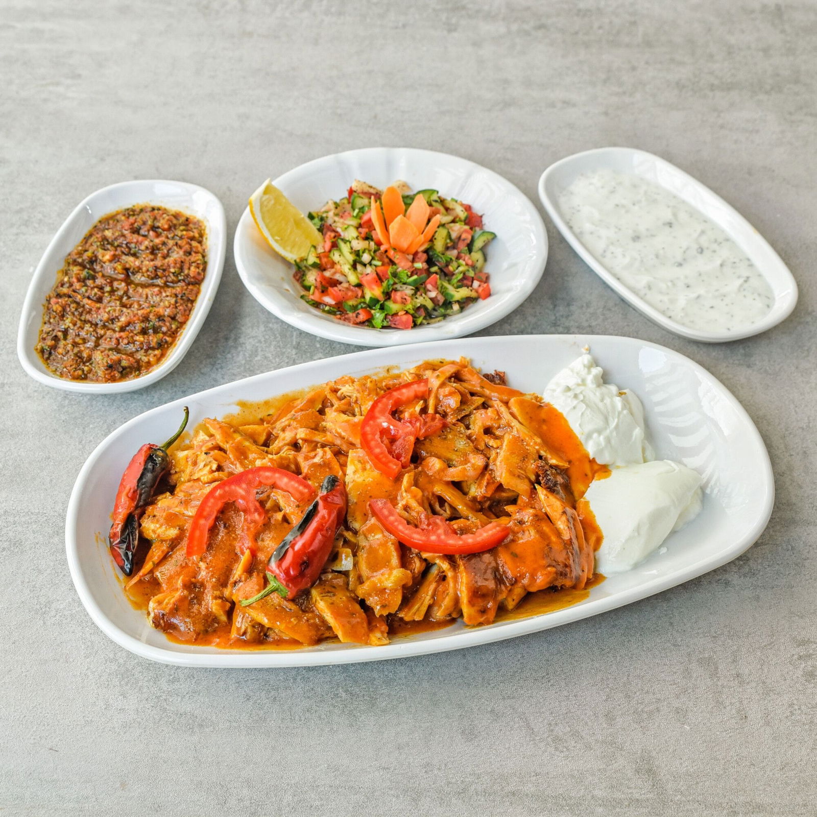 İskender (Tavuk Dönerden)