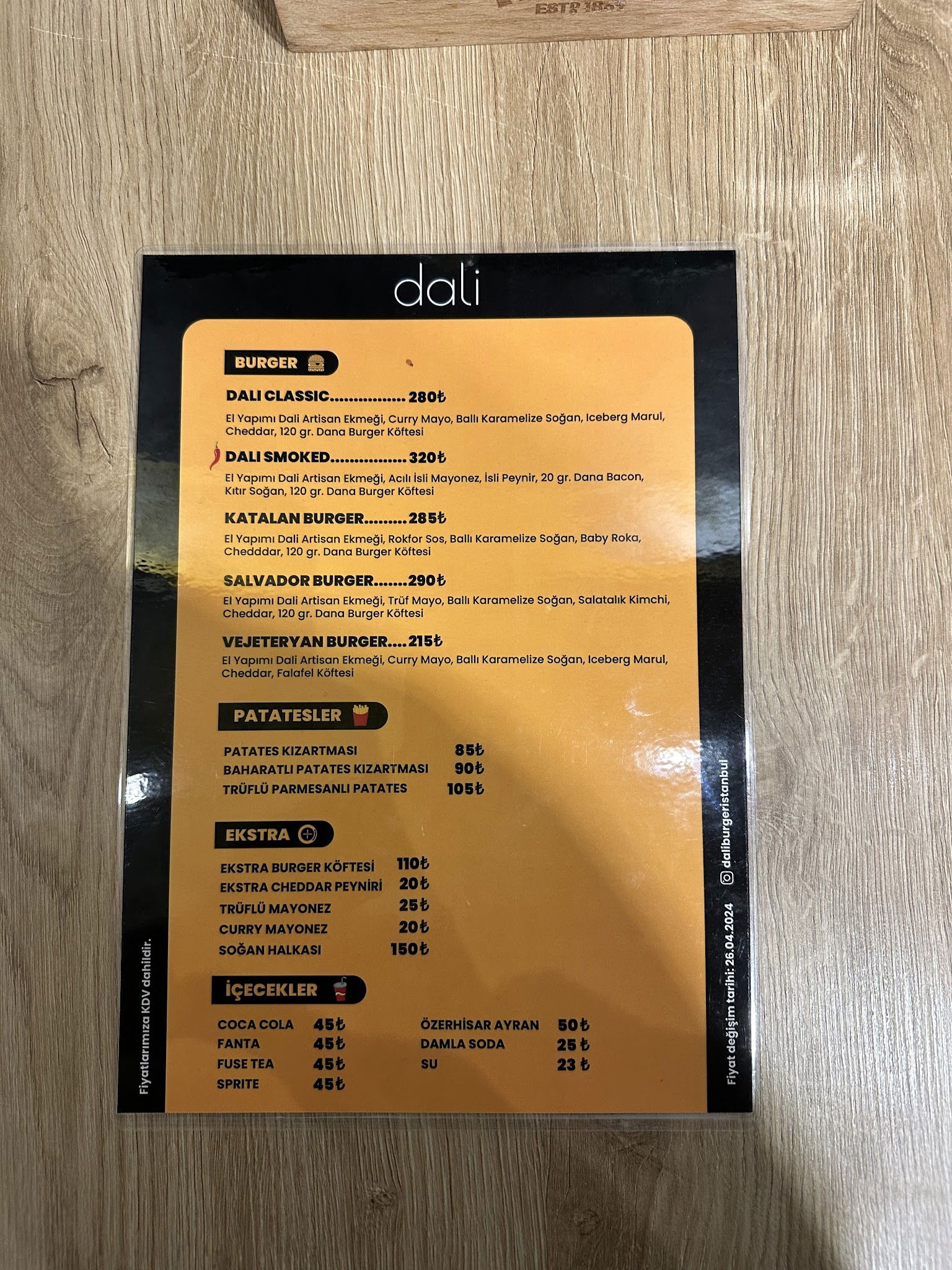 Dali Burger Kadıköy