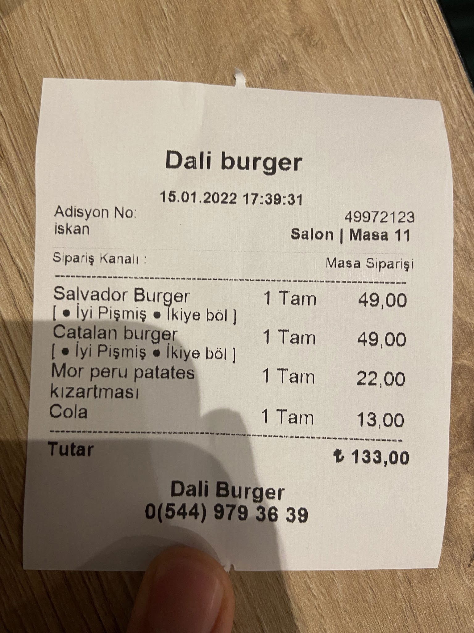 Dali Burger Kadıköy