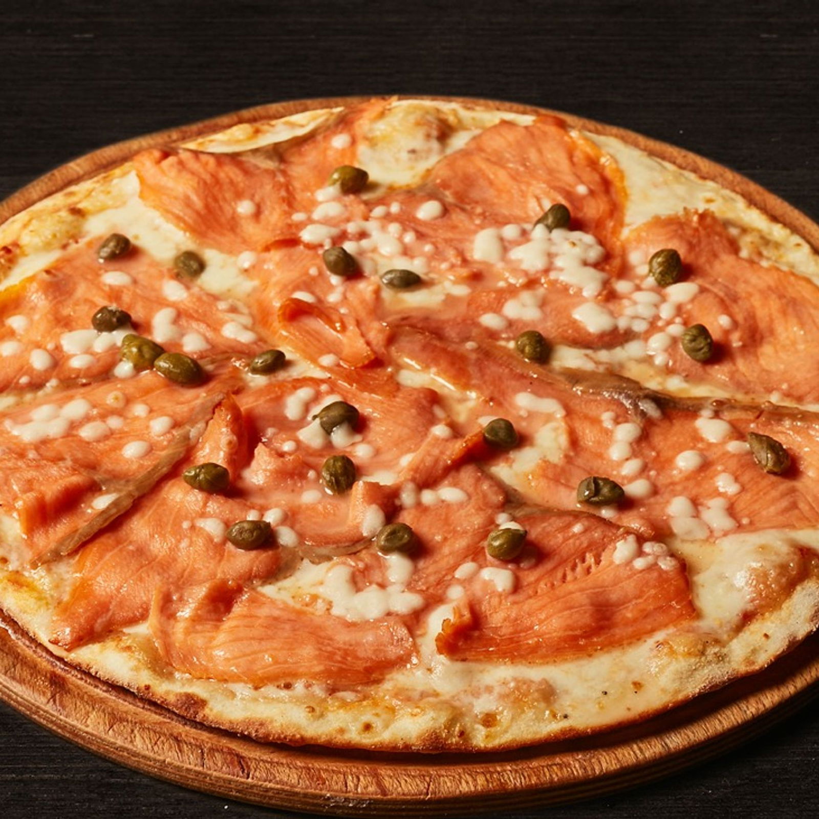 Somon Füme Pizza (Büyük)