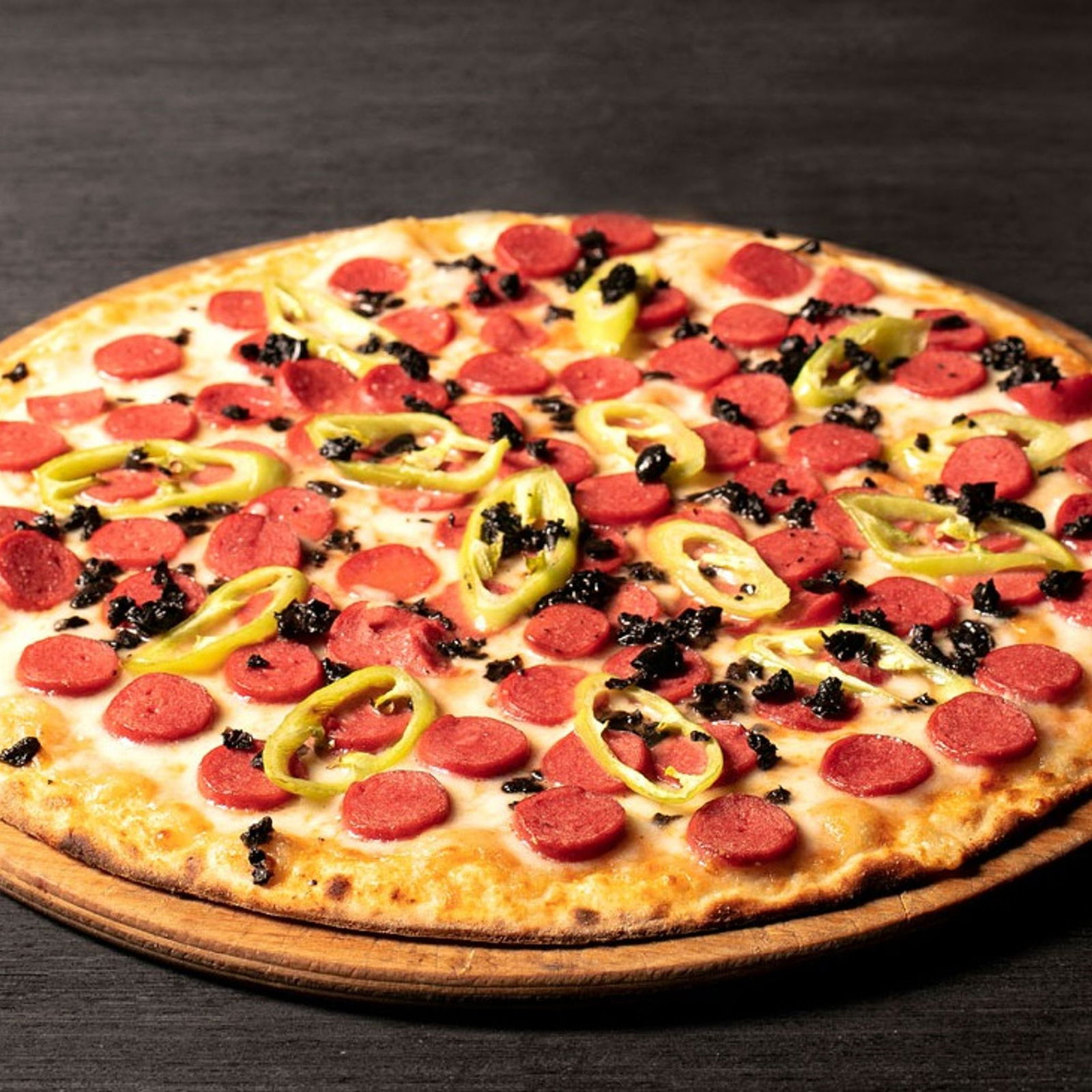 Sosisli Pizza (Orta)