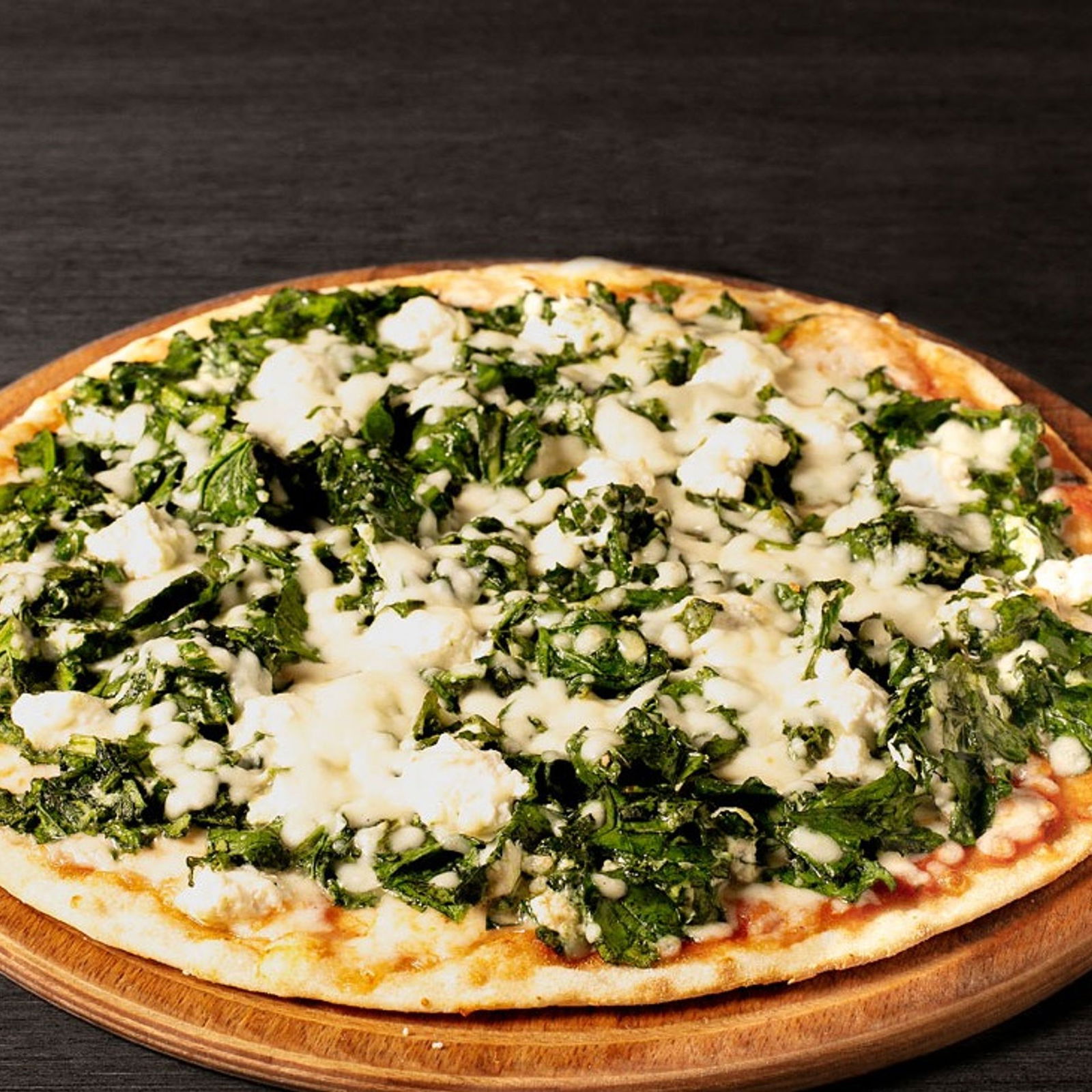 Ispanak Ricotta Pizza (Büyük)