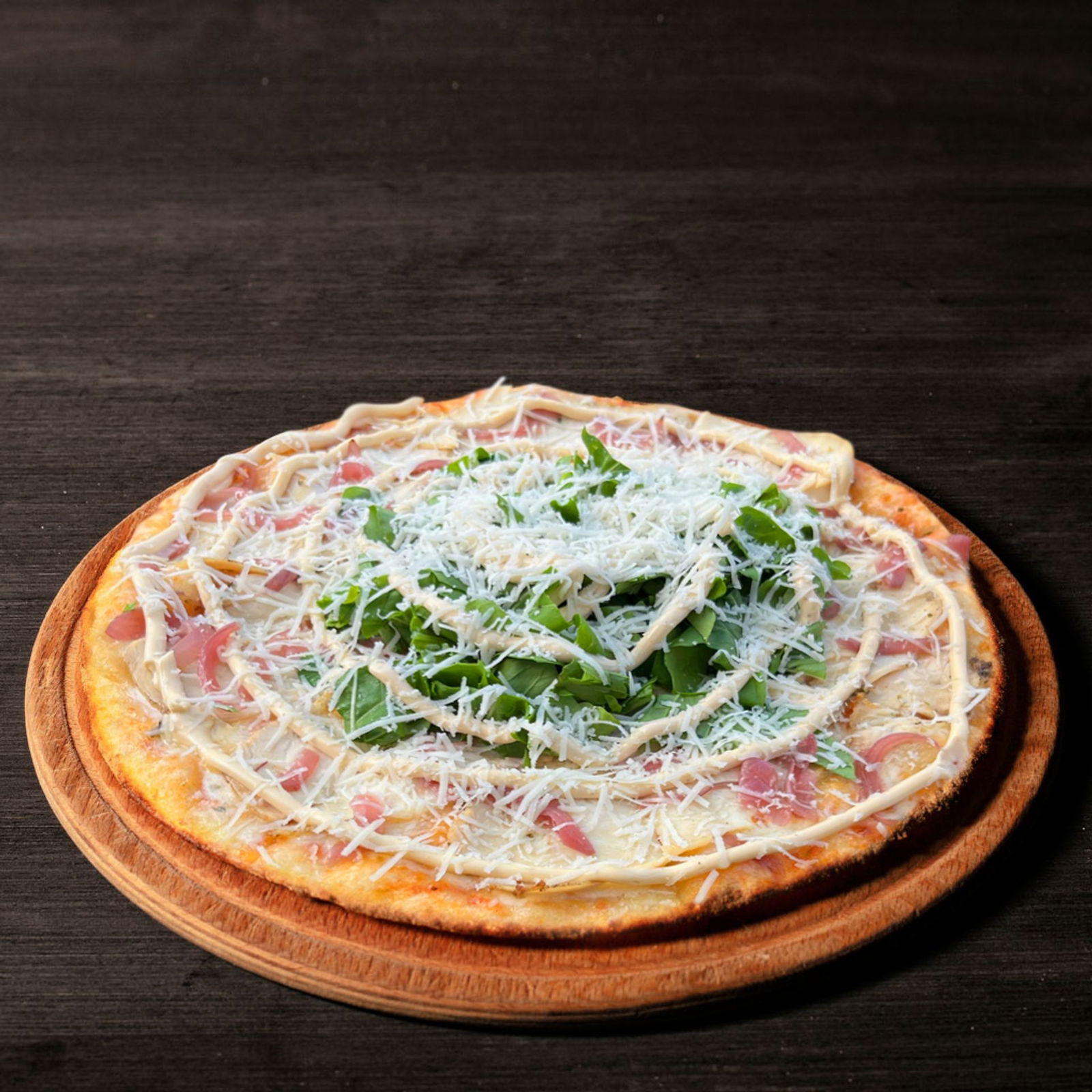 Trüf Mayonezli Tavuklu Pizza (Orta)