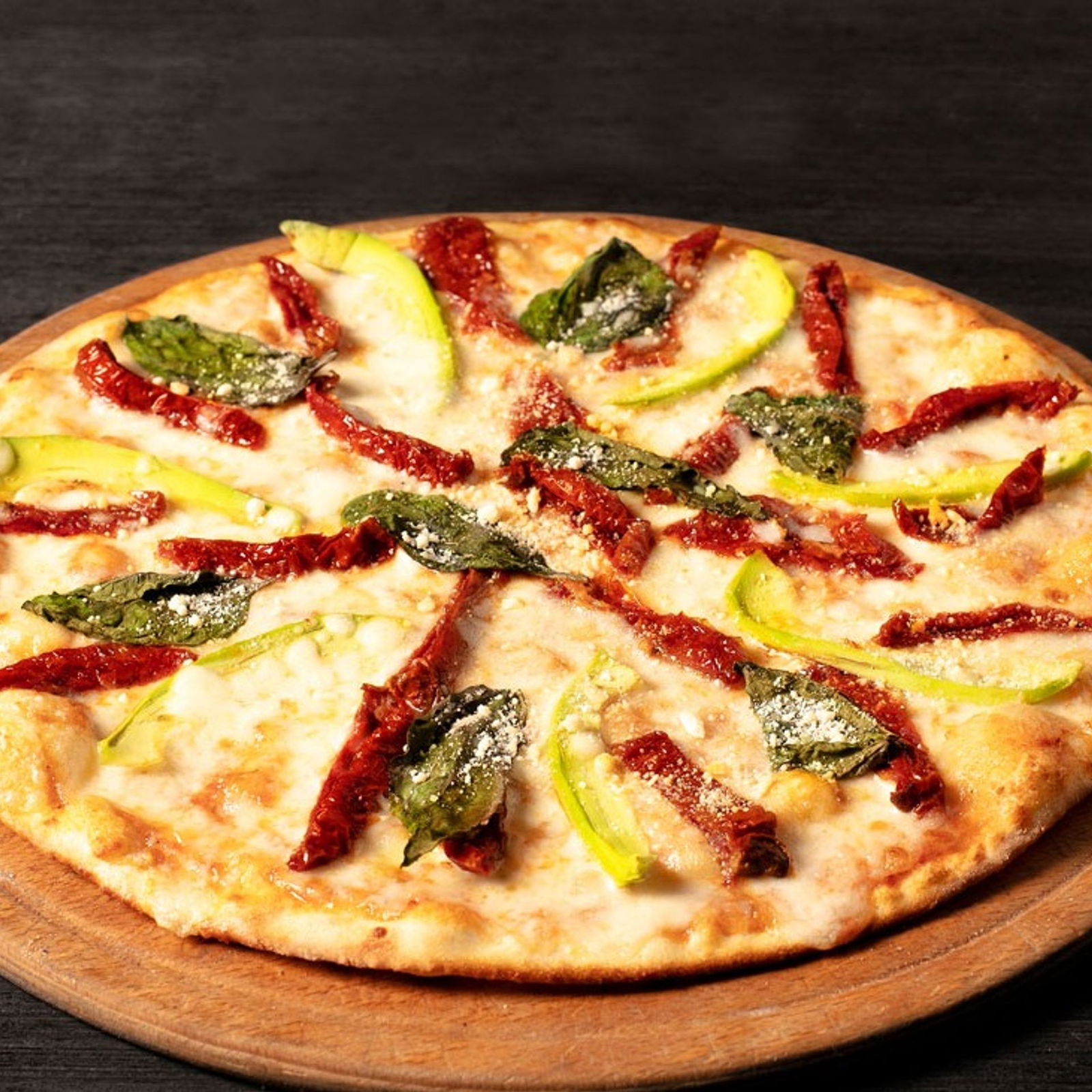 Green Margherita Pizza (Büyük)