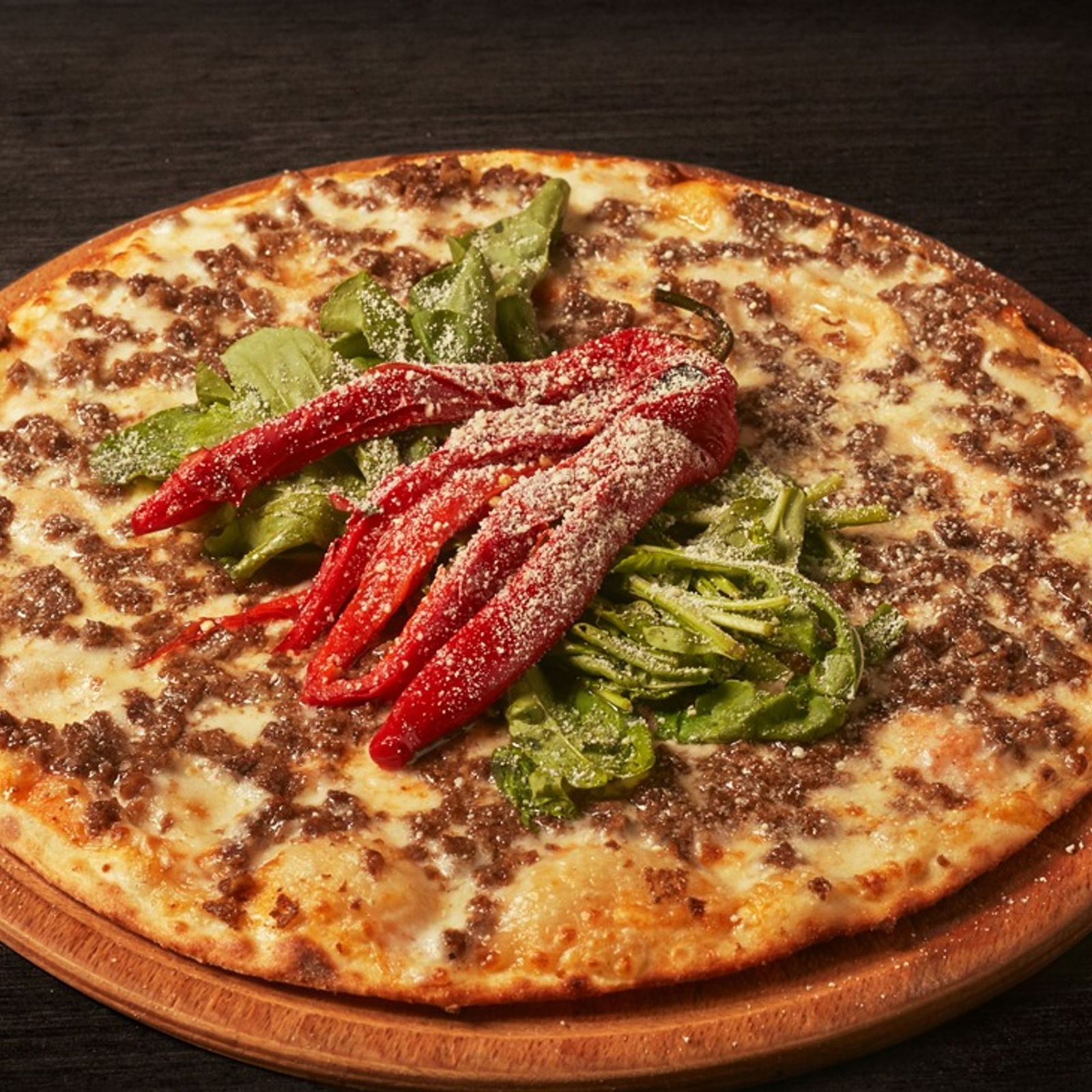Kavurmalı Pizza (Küçük)