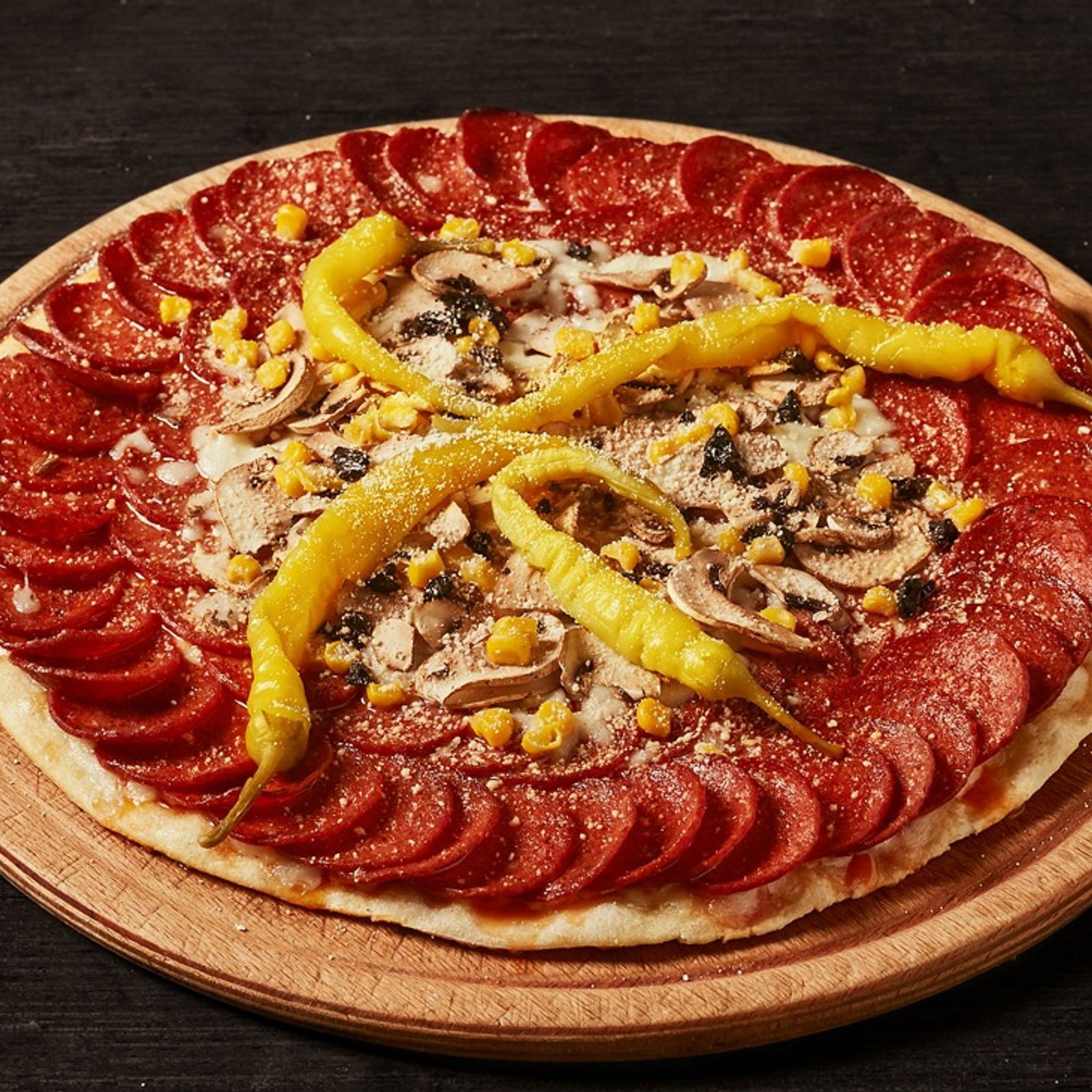 Süper Sucuklu Pizza (Orta)