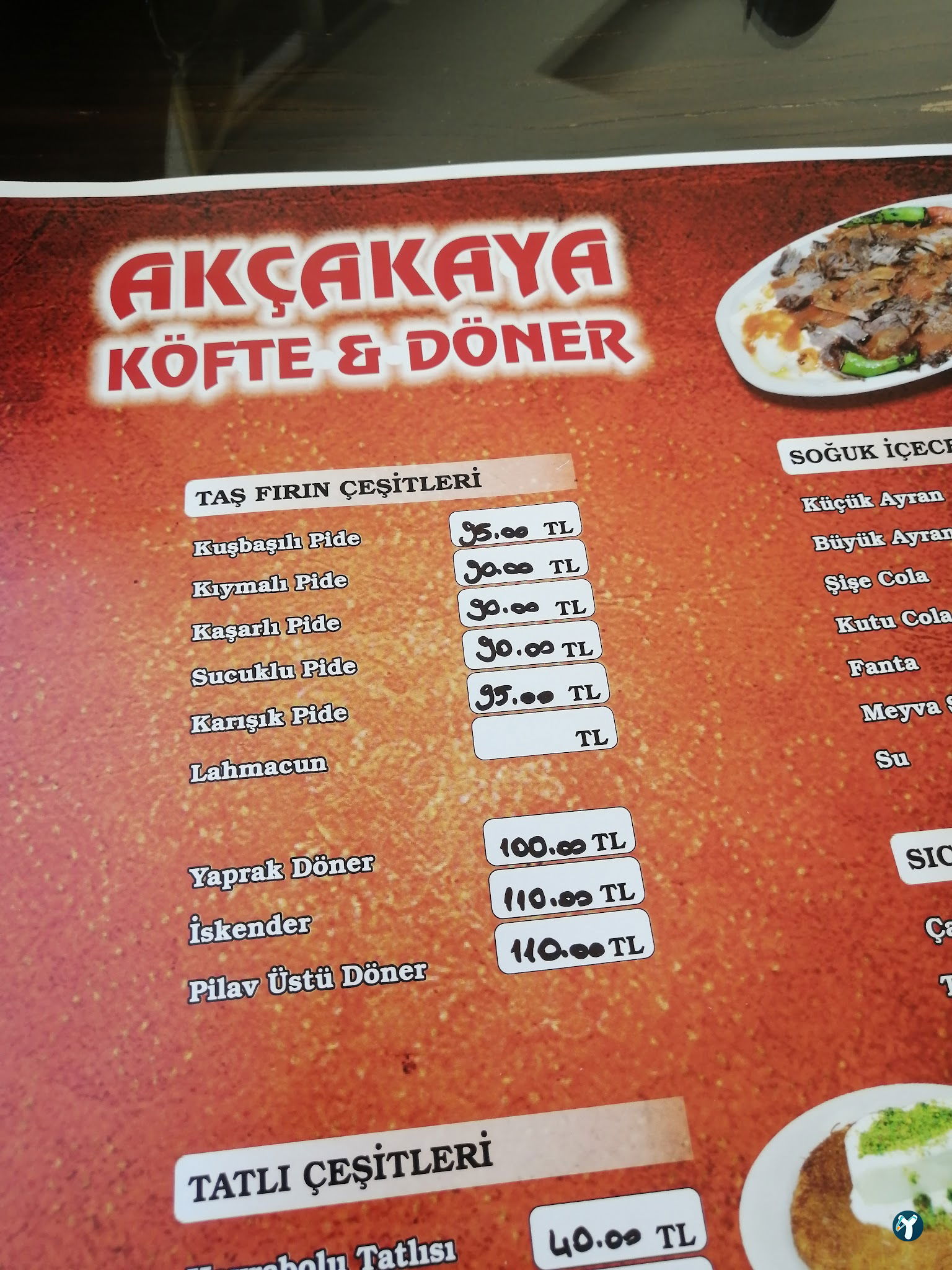 Akçakaya Köfte Döner