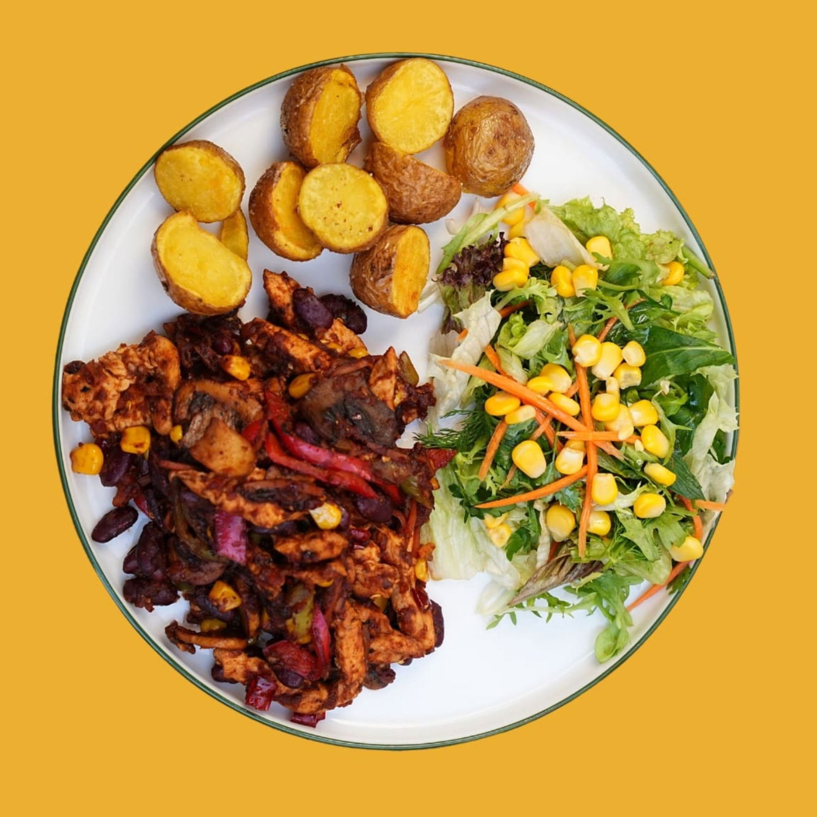 Acılı Meksika Tavuk