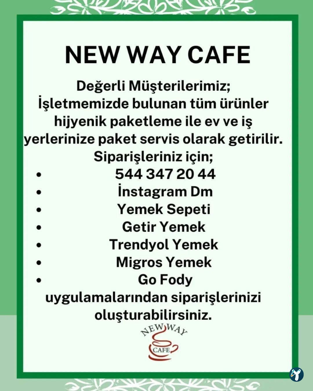 New Way Pasta Tatlı Cafe