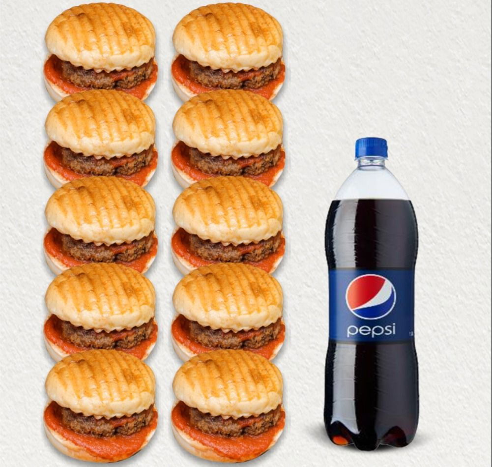 10'lu Islak Hamburger Menü
