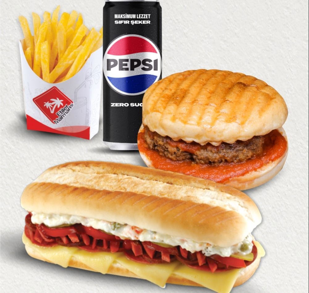 Islak Hamburger & Kumru Menü
