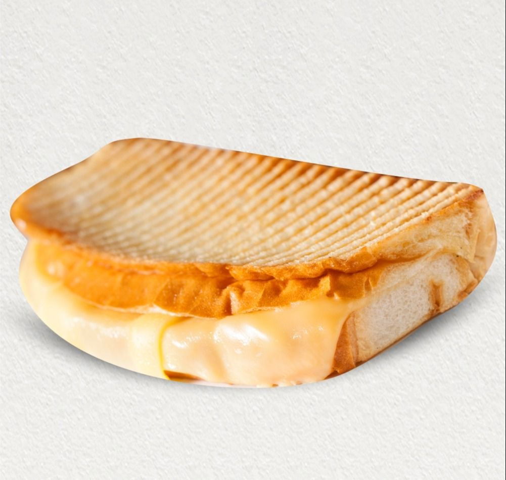 Ayvalık Ekmeğine Kaşarlı Tost